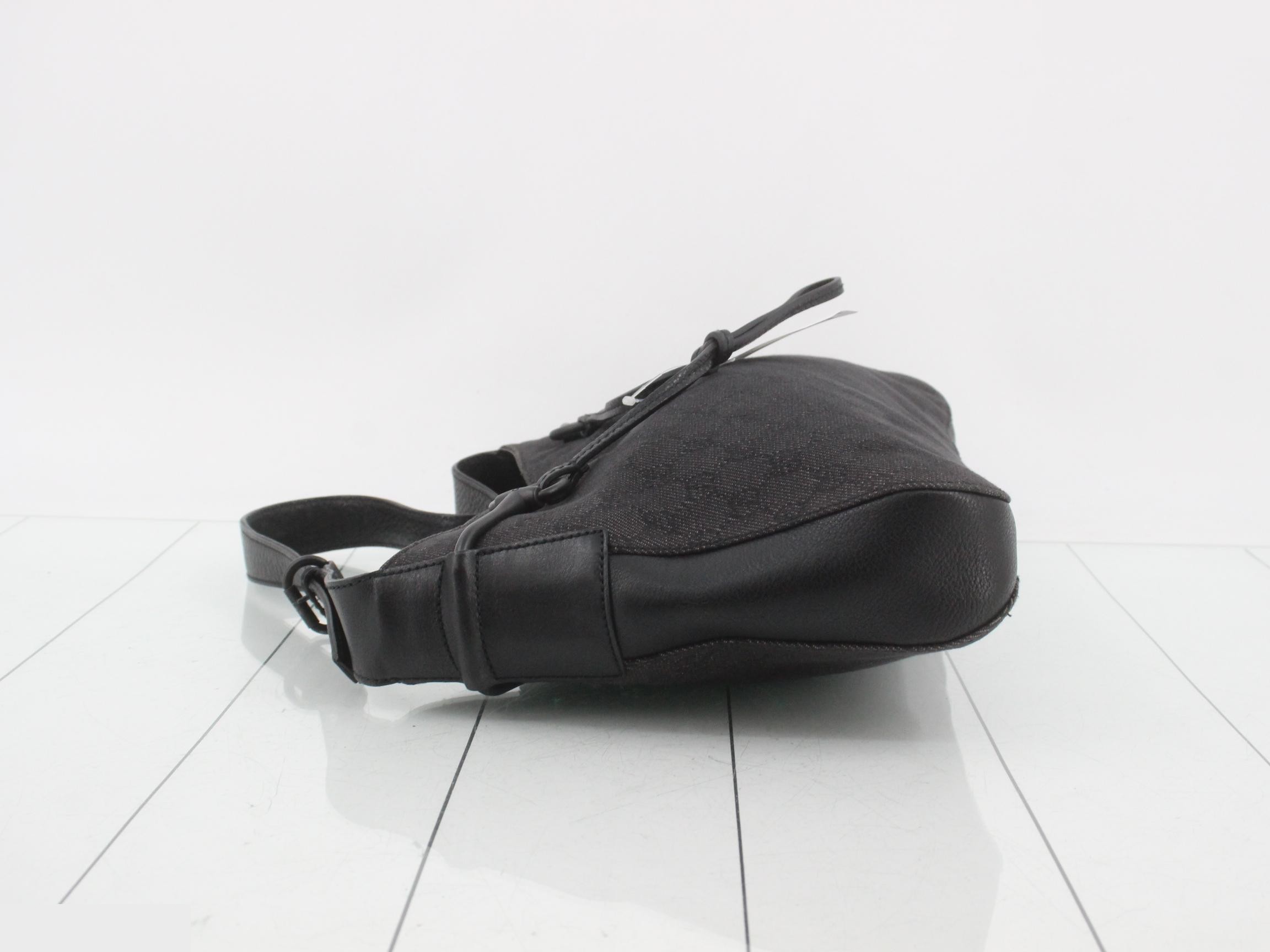 Horsebit Denim GG Bag — view 4
