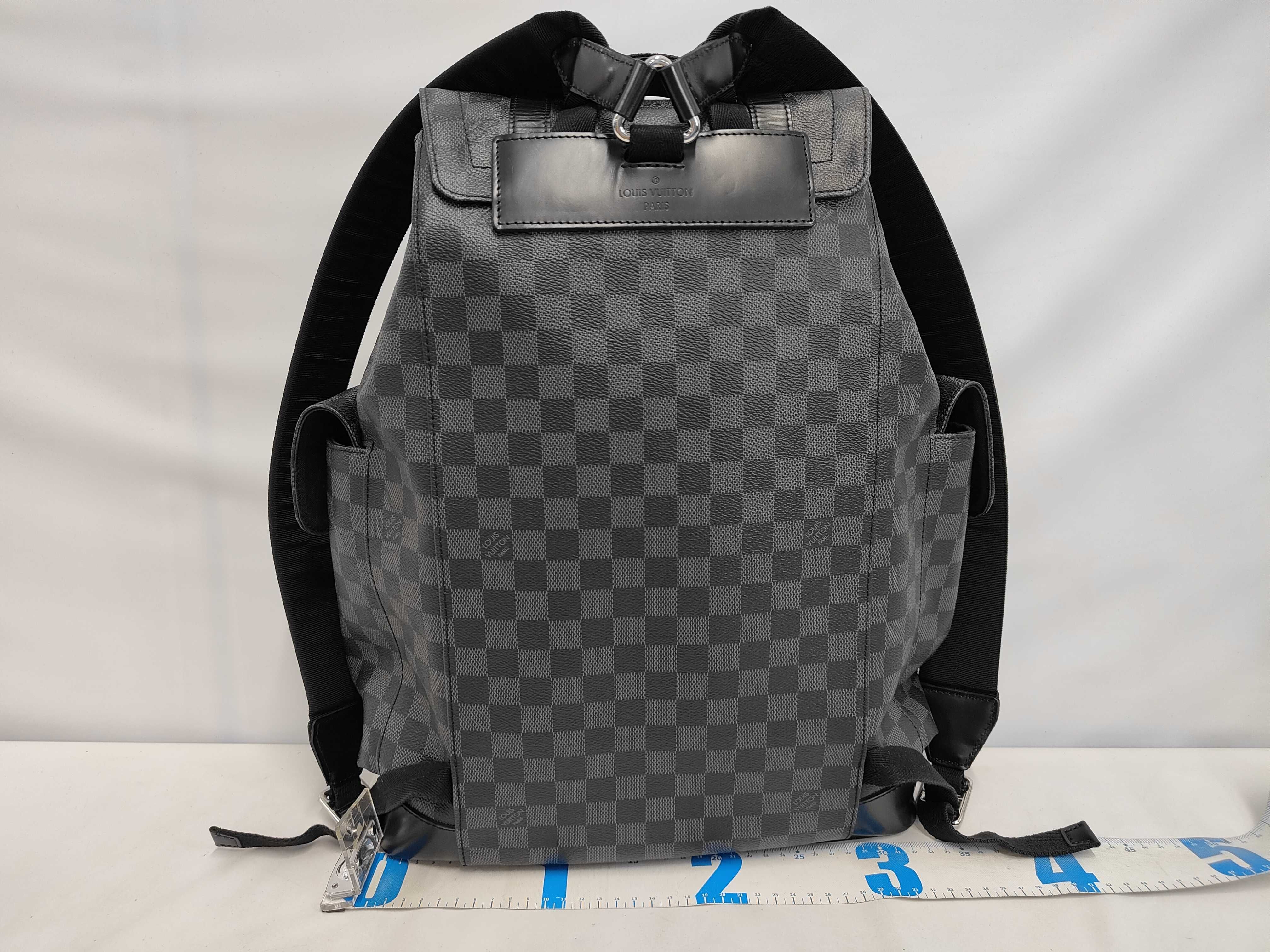 Montsouris Damier Azur Backpack Rucksack — view 2