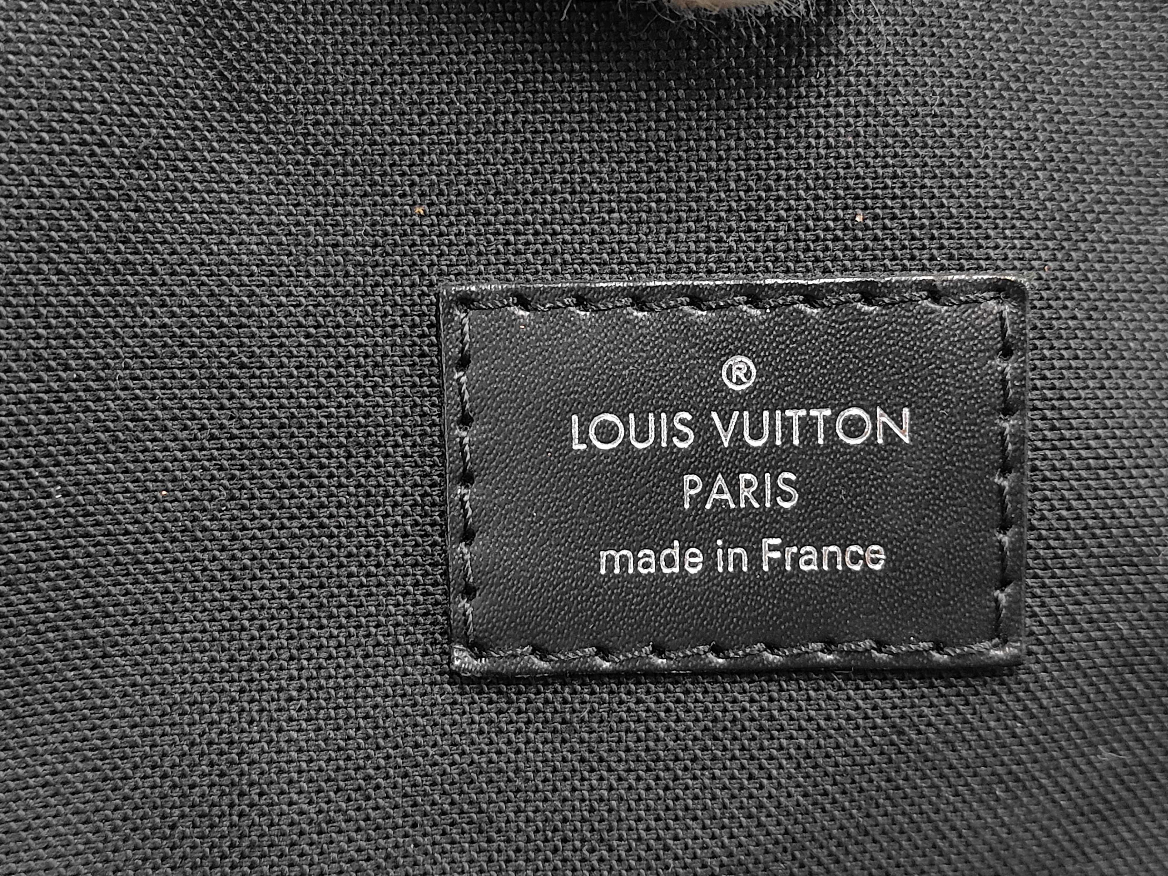 Montsouris Damier Azur Backpack Rucksack — view 7