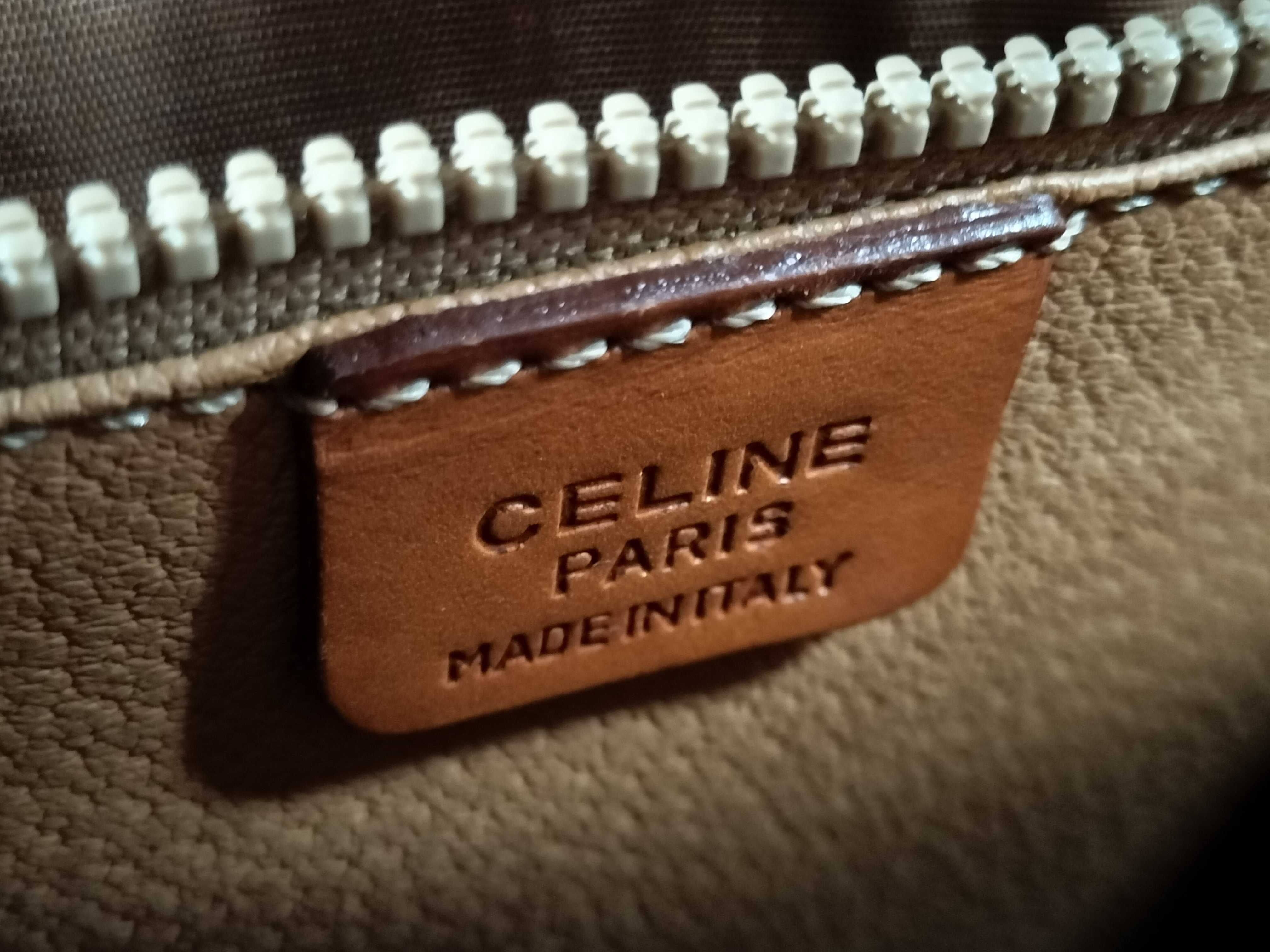 shoulder bag, Macadam pattern, brown shoulder bag — view 12