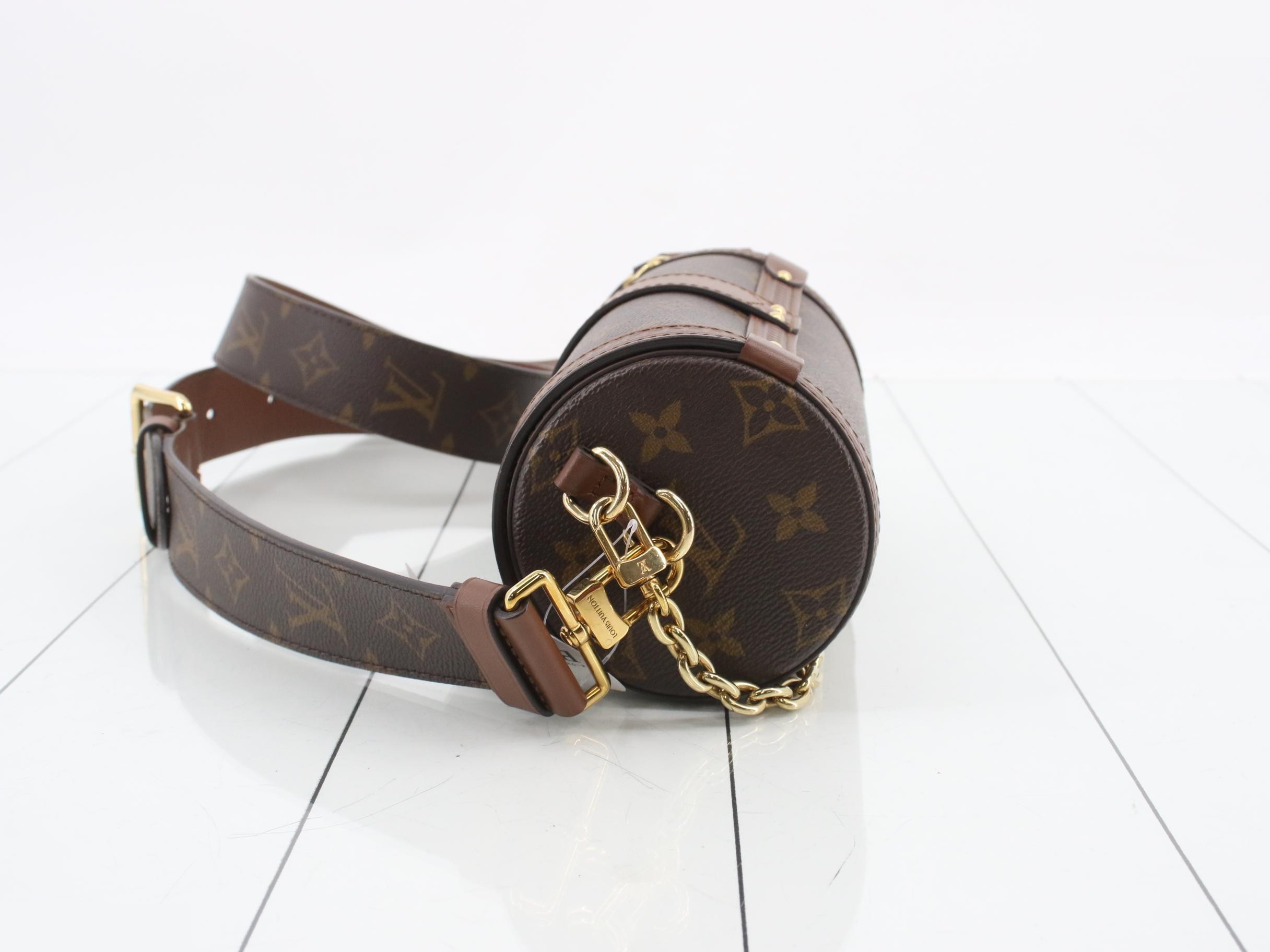 Monogram Papillon Trunk 2-Way Shoulder Bag — view 3