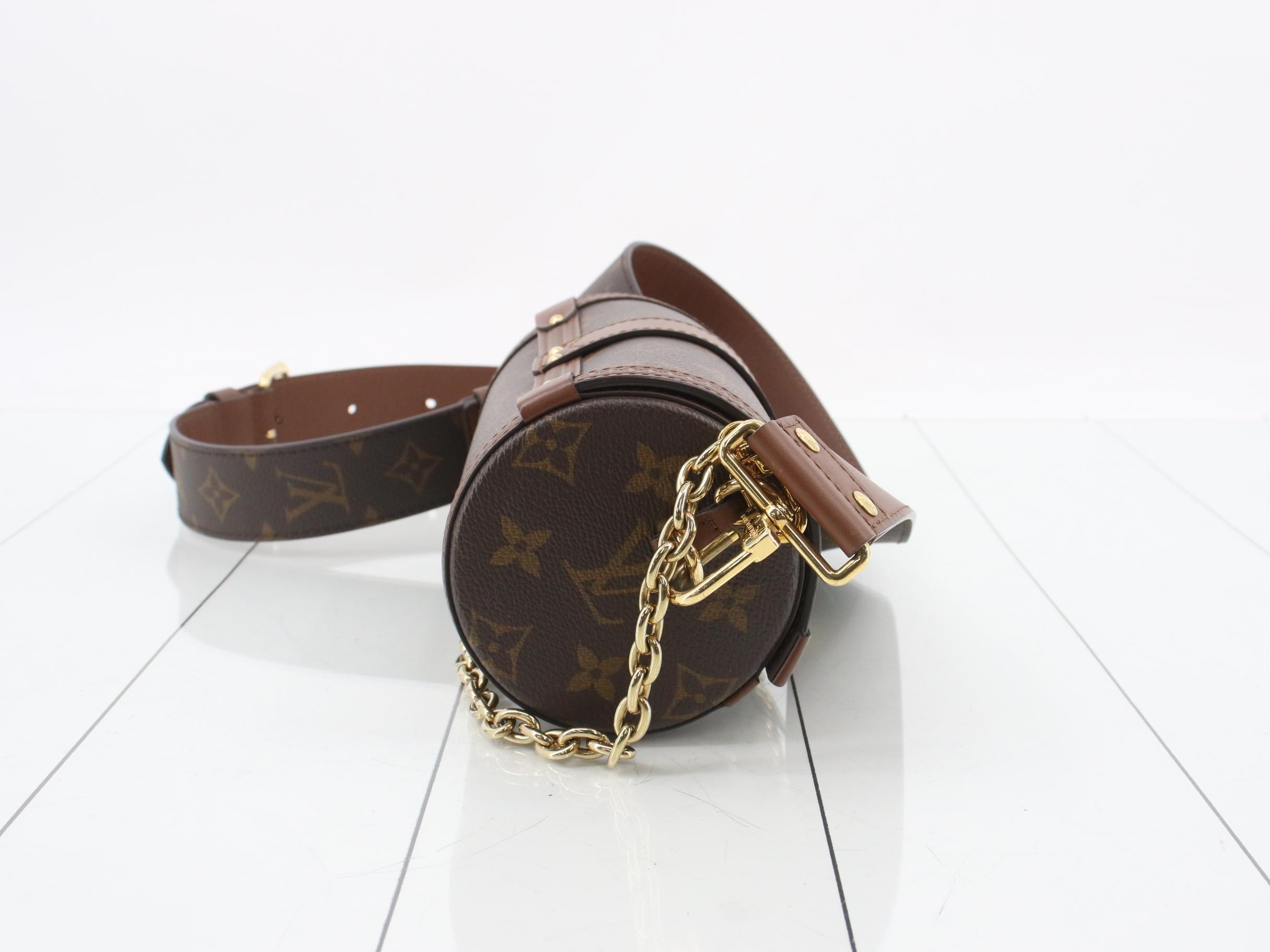 Monogram Papillon Trunk 2-Way Shoulder Bag — view 4
