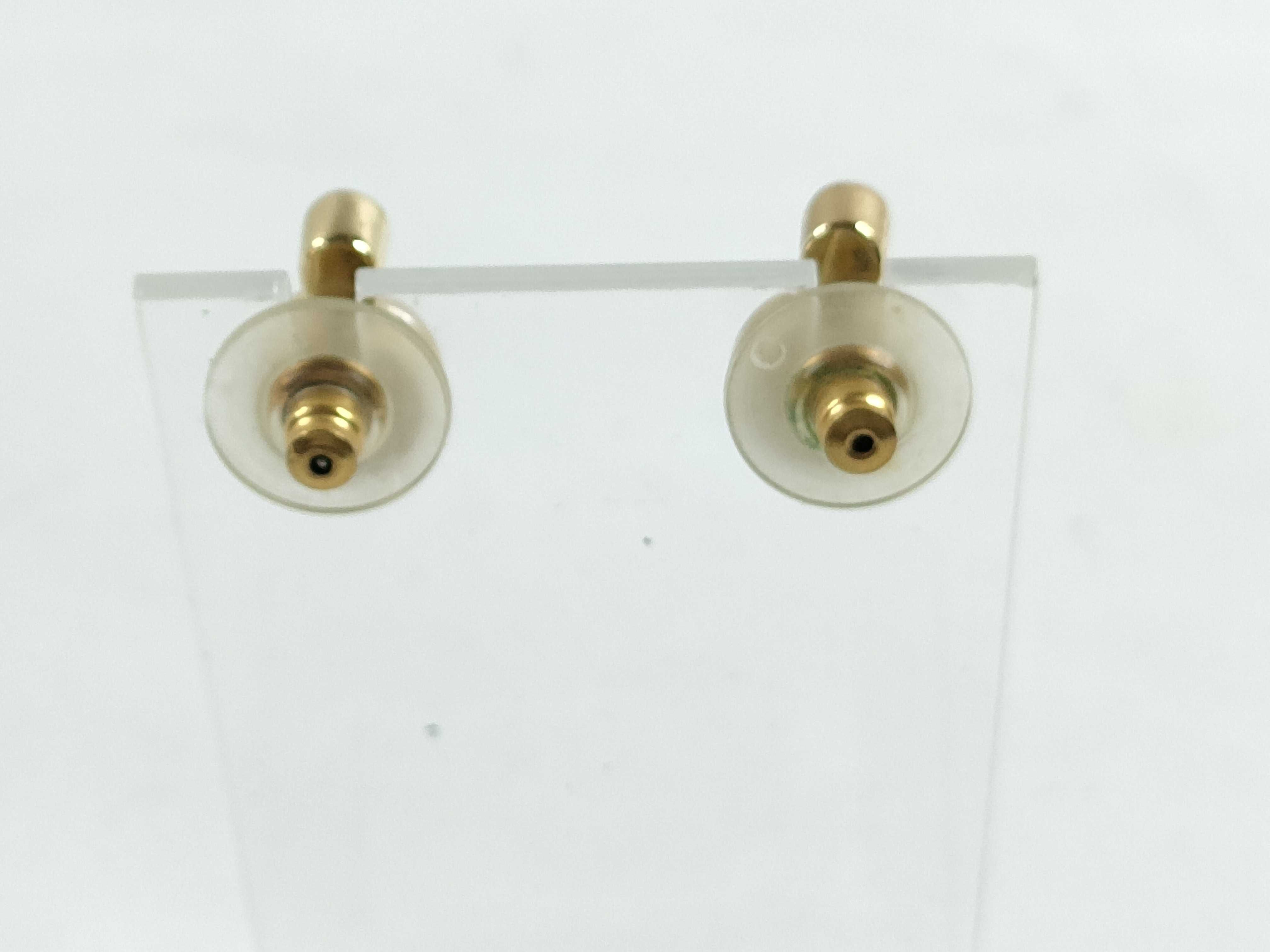 Christian Pearl Gold Earrings — view 2