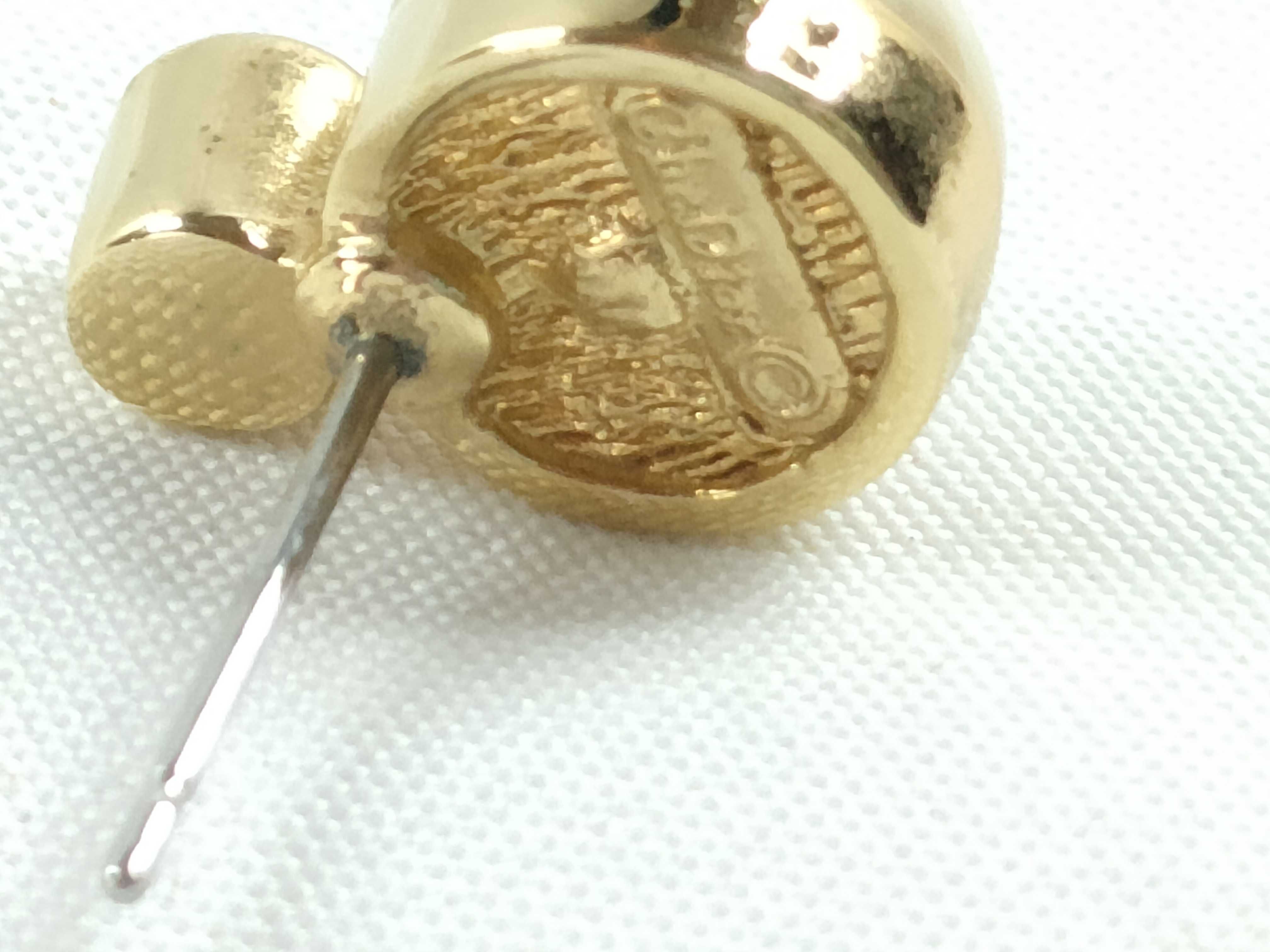 Christian Pearl Gold Earrings — view 5
