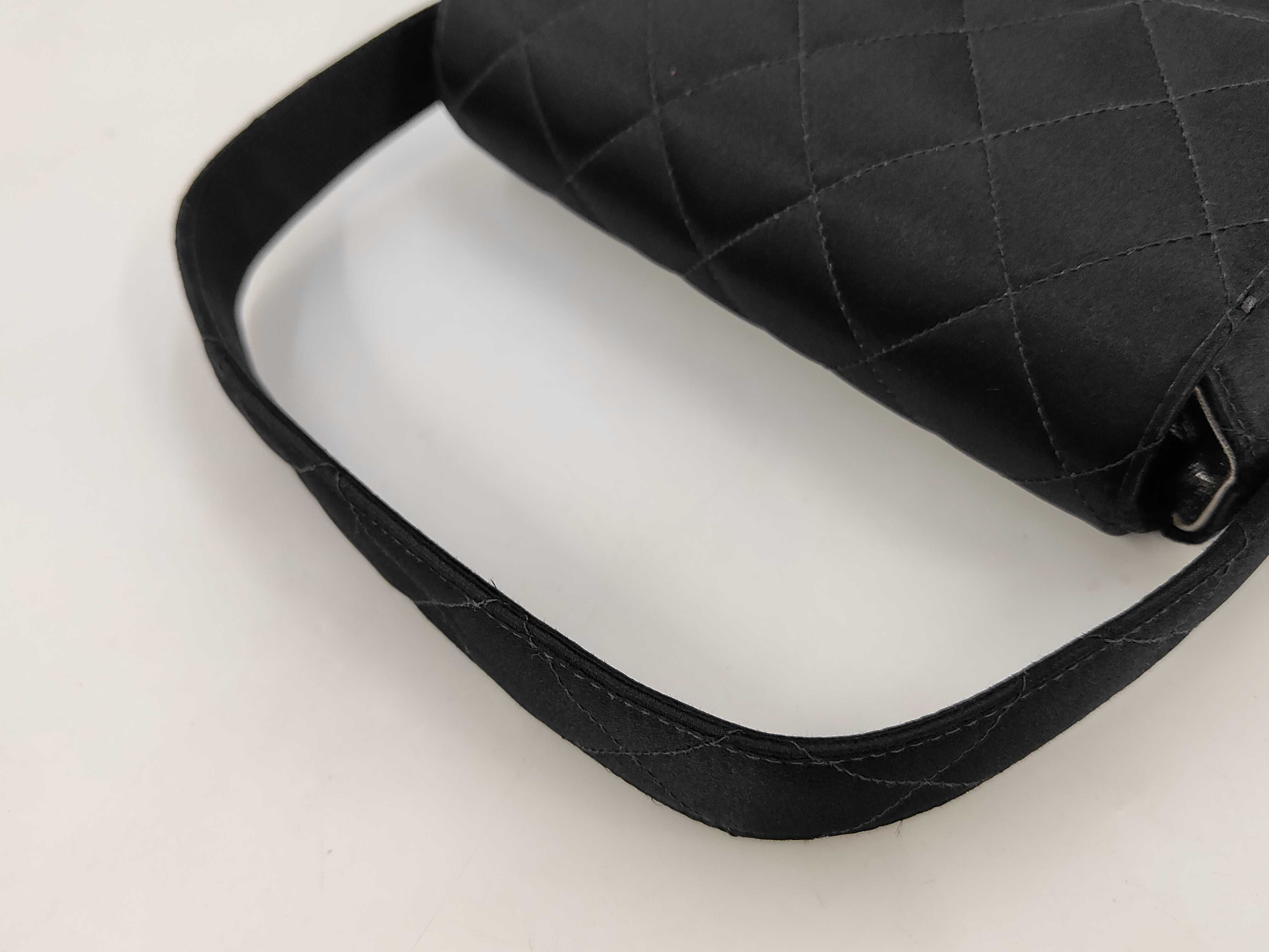 ID - Black Quilted Cow Skin Top Handle Bags (Shoulder Bag) — view 3