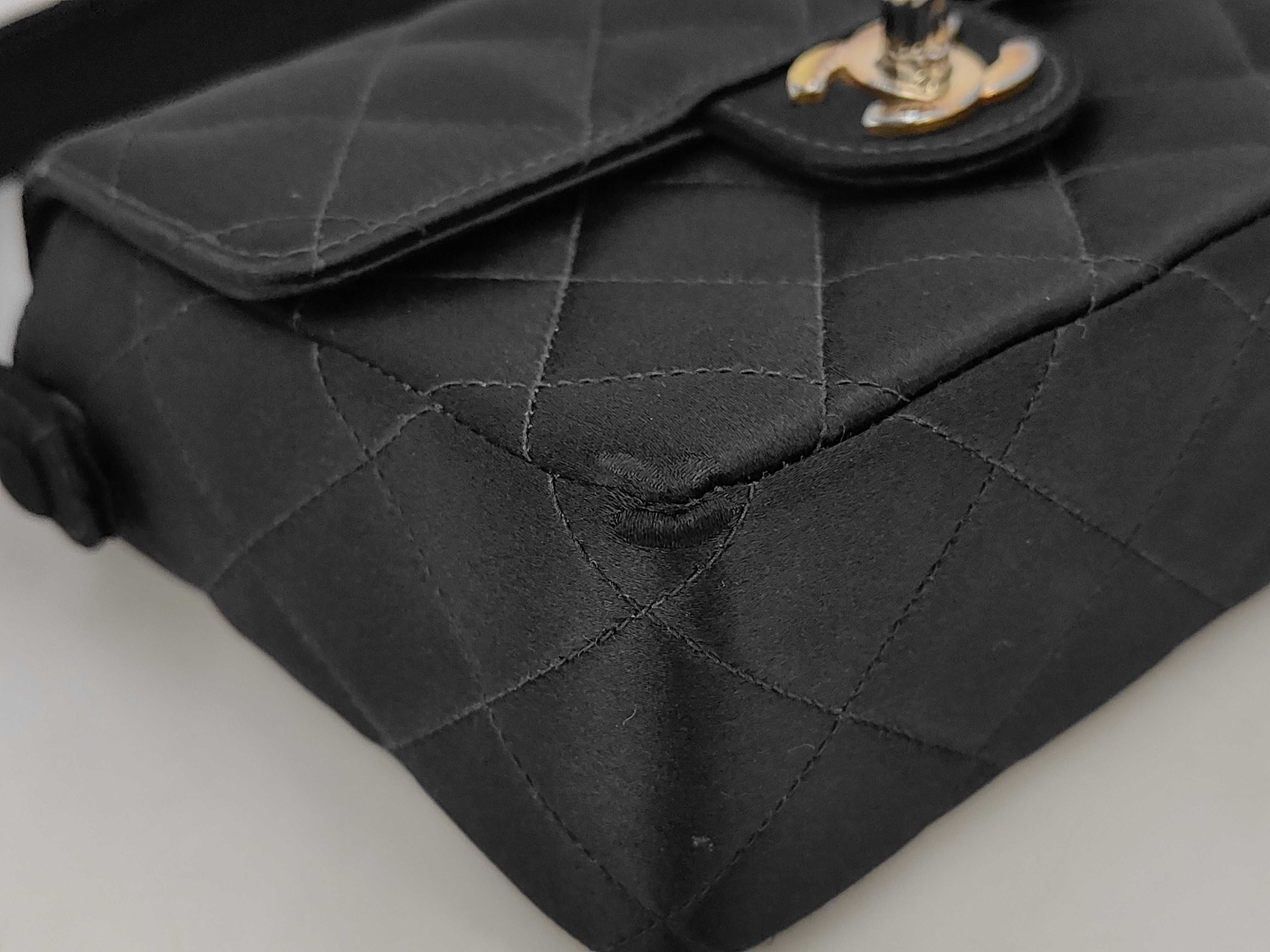 ID - Black Quilted Cow Skin Top Handle Bags (Shoulder Bag) — view 6
