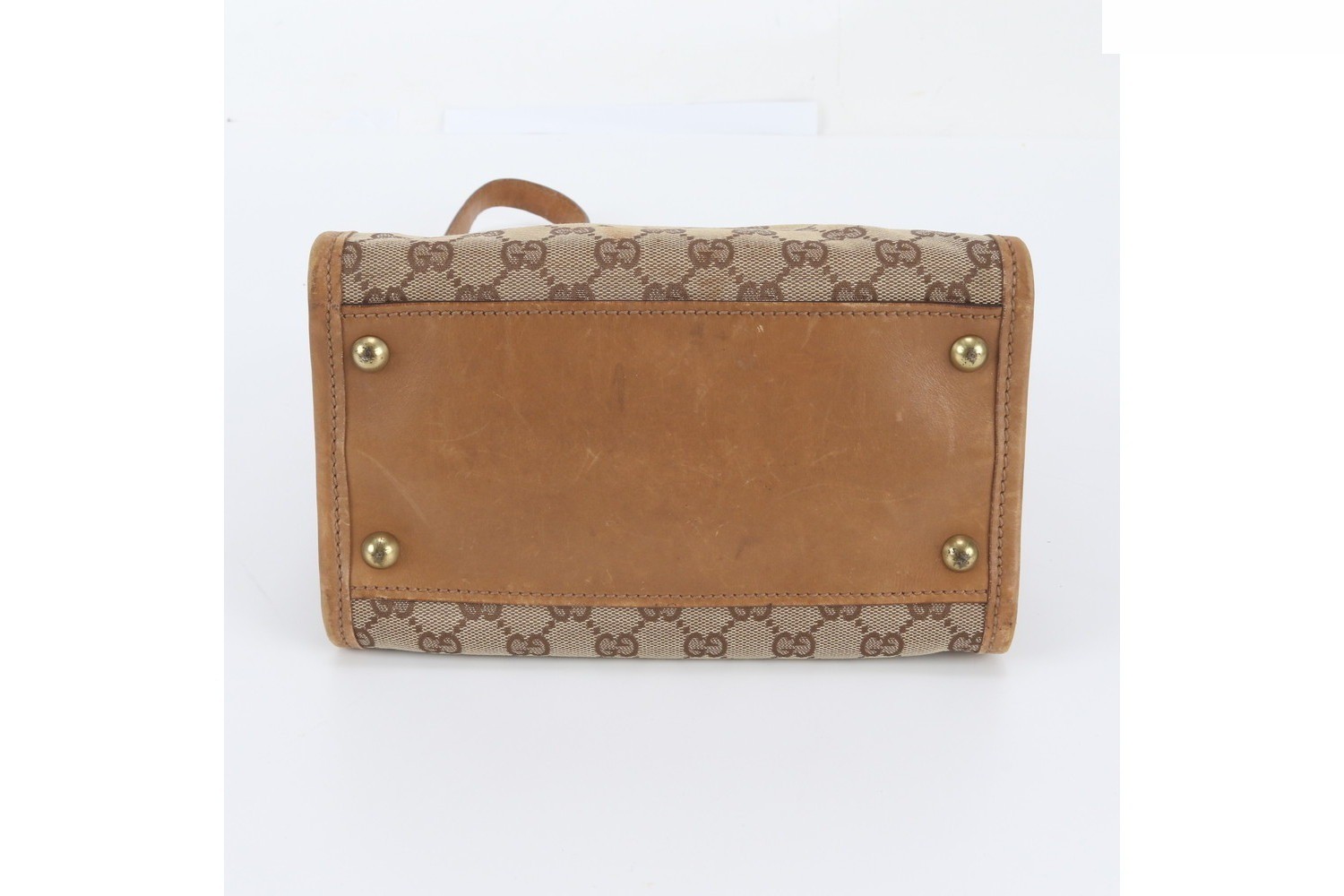 GG Canvas 110292 Leather Shoulder Bag — view 5