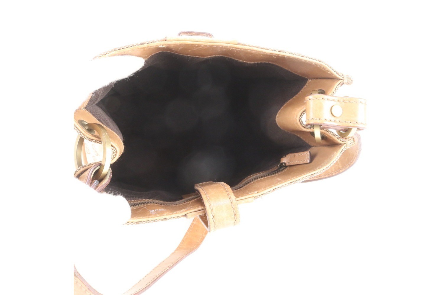 GG Canvas 110292 Leather Shoulder Bag — view 7