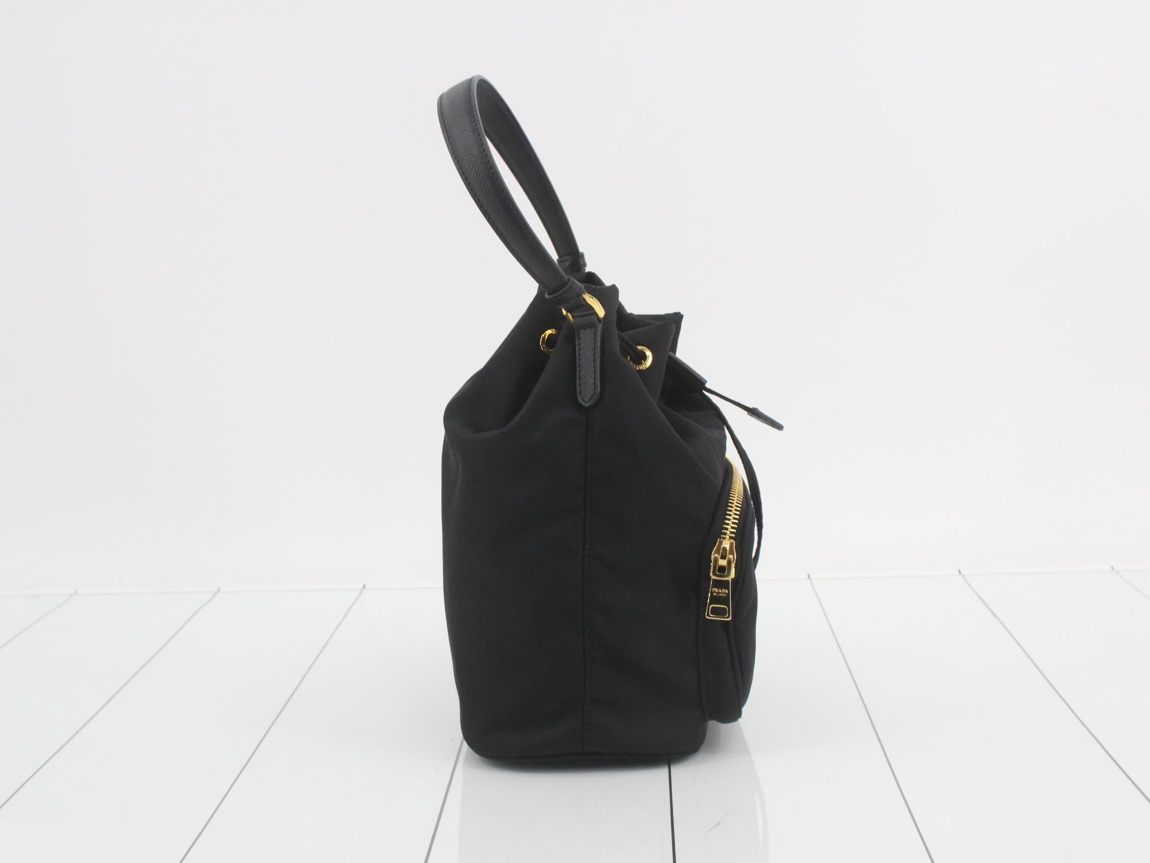 Duet Re-Nylon Bucket Bag — view 4