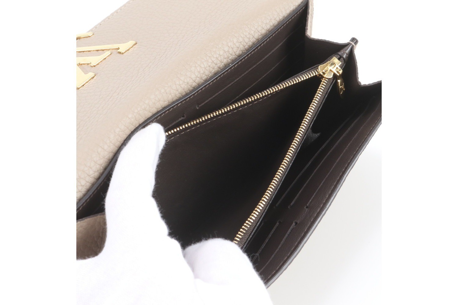 Portefeuille Capucines M61249 Leather Long Wallet — view 7