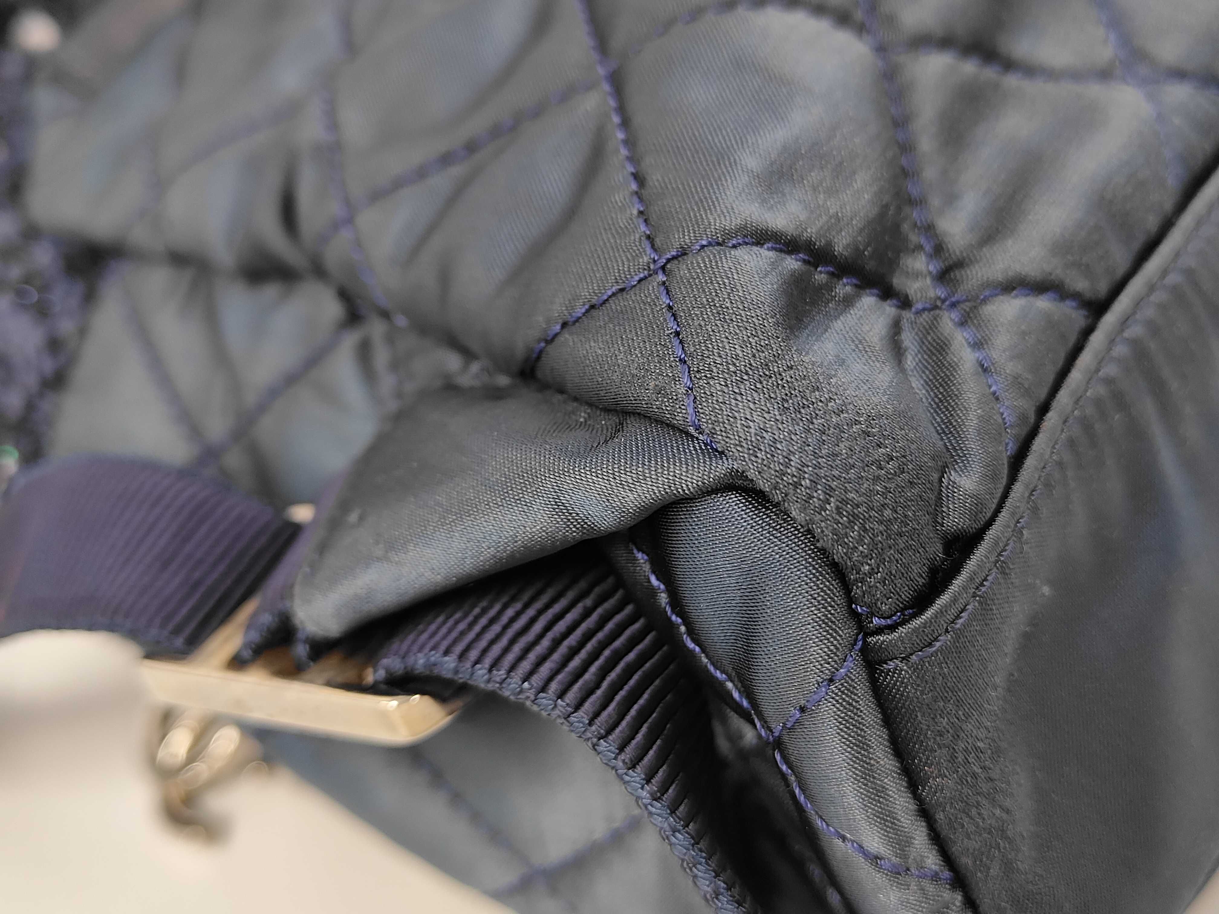 Nylon/Tweed Sequin Coco Mark Backpack — view 4