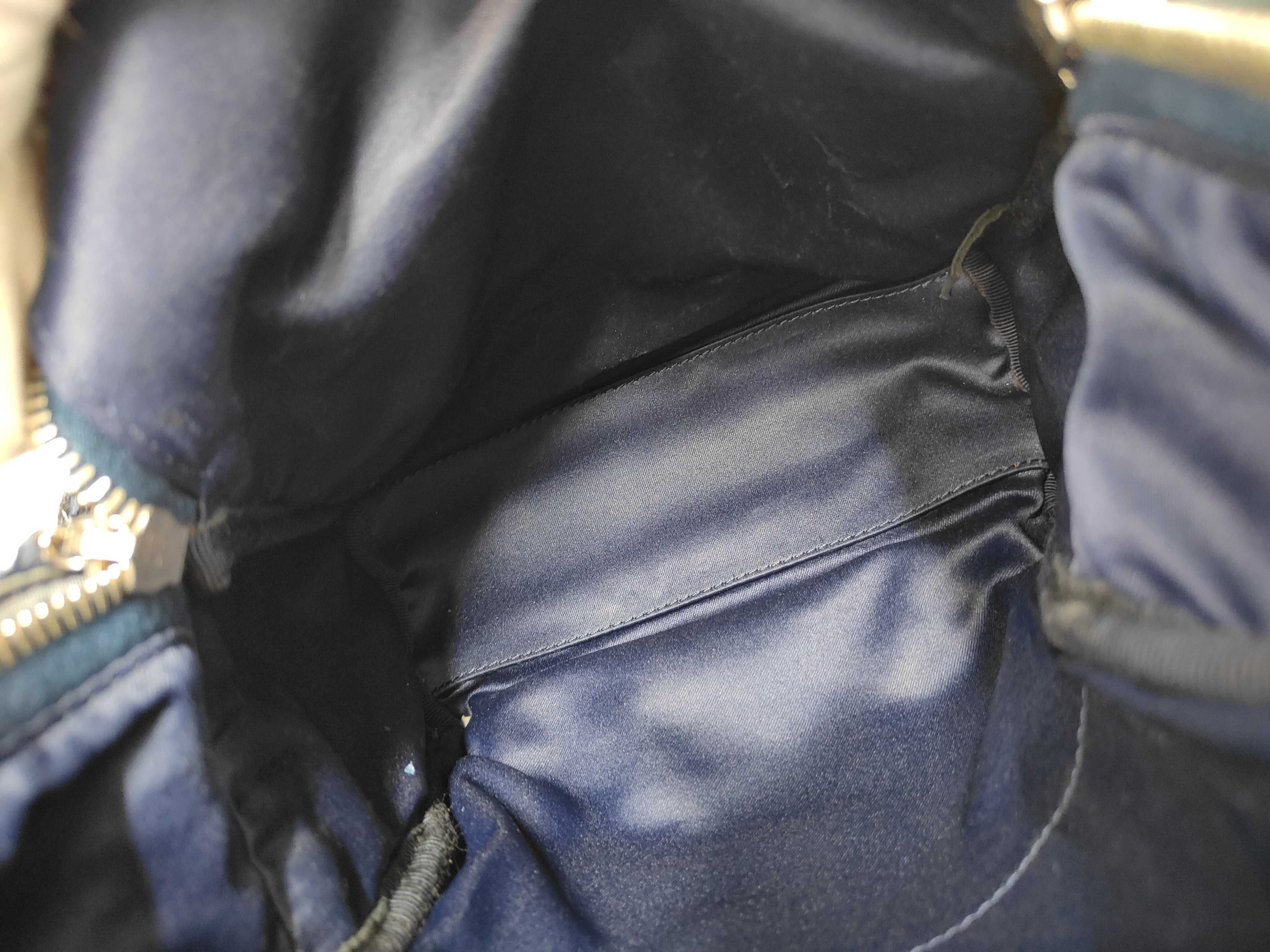 Nylon/Tweed Sequin Coco Mark Backpack — view 7