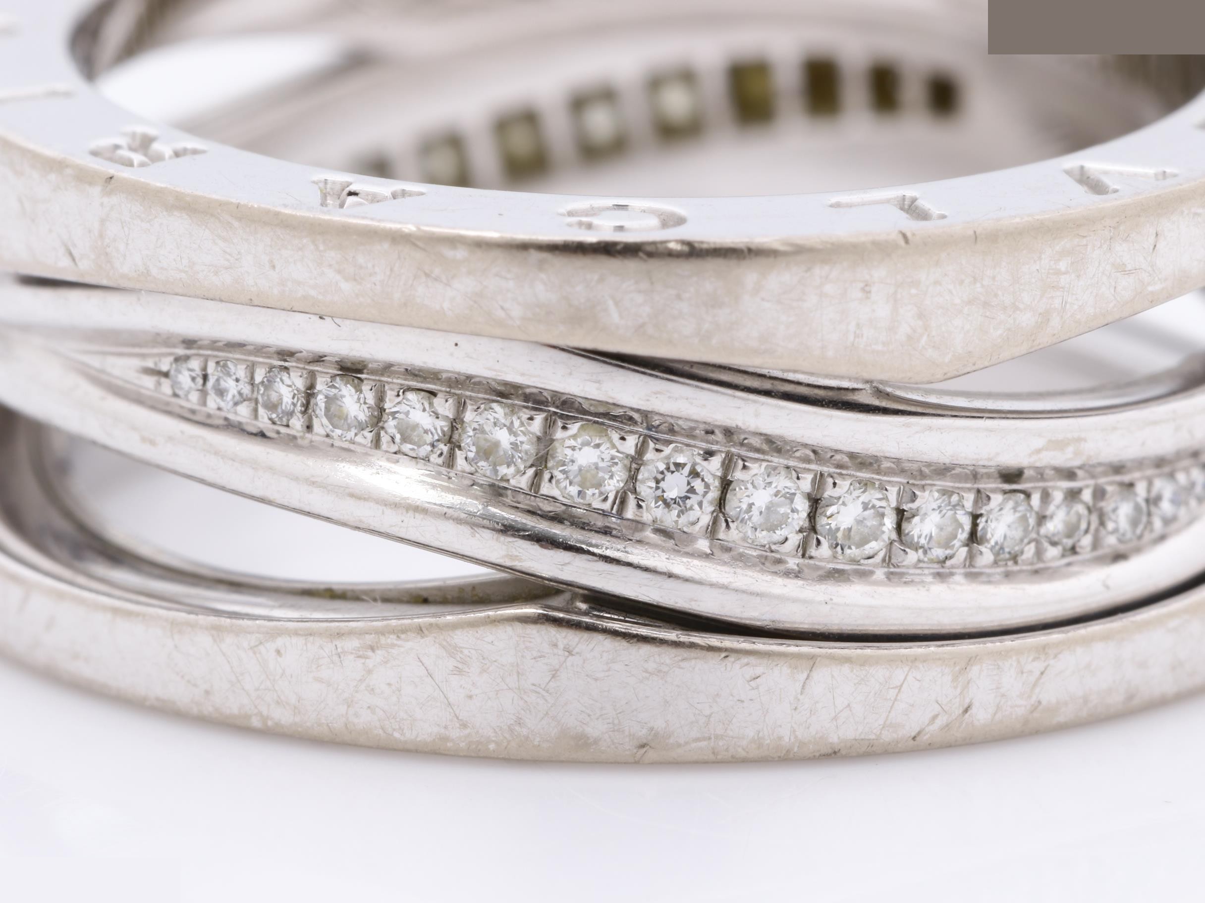 B.zero1 Legend Ring, K18WG, Diamond, 14.1g — view 2