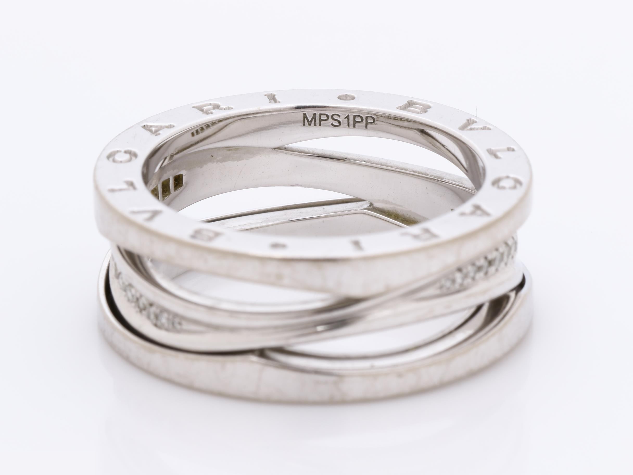 B.zero1 Legend Ring, K18WG, Diamond, 14.1g — view 4