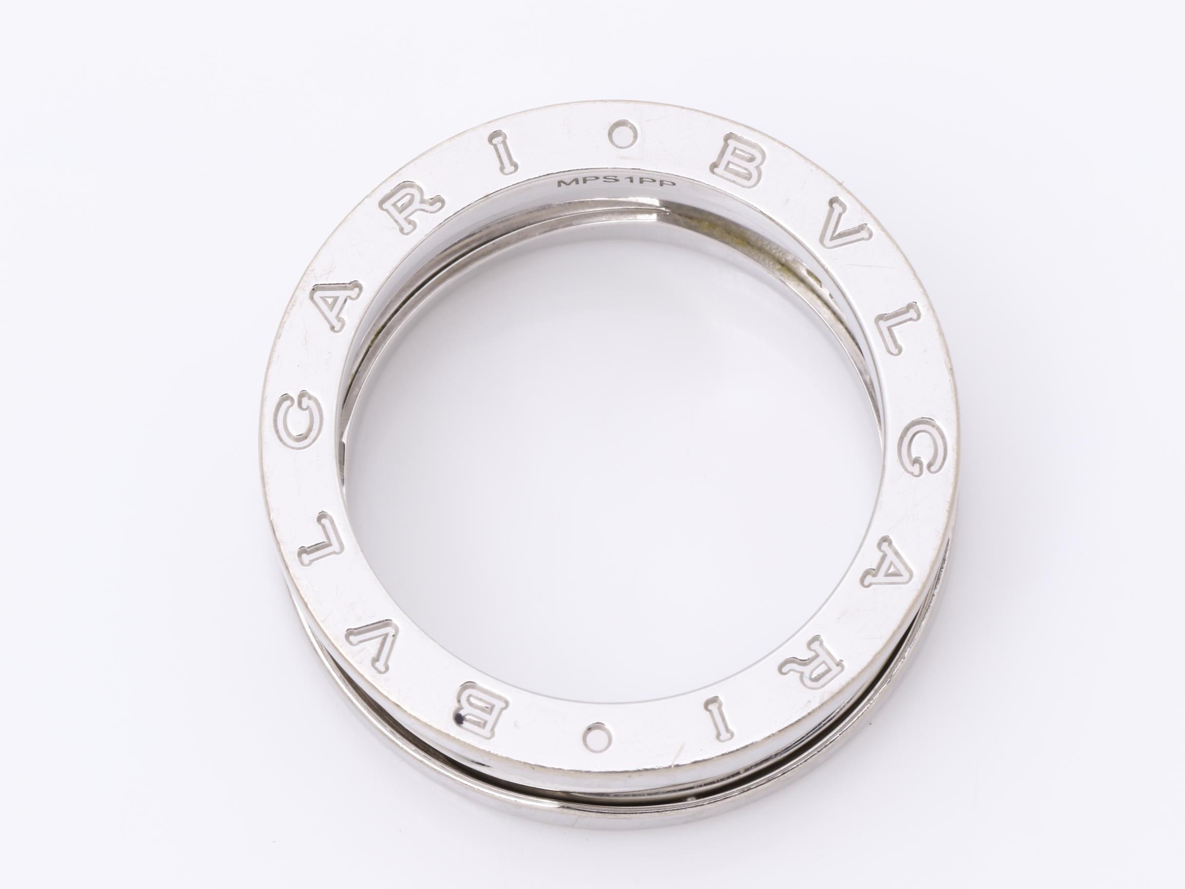 B.zero1 Legend Ring, K18WG, Diamond, 14.1g — view 5