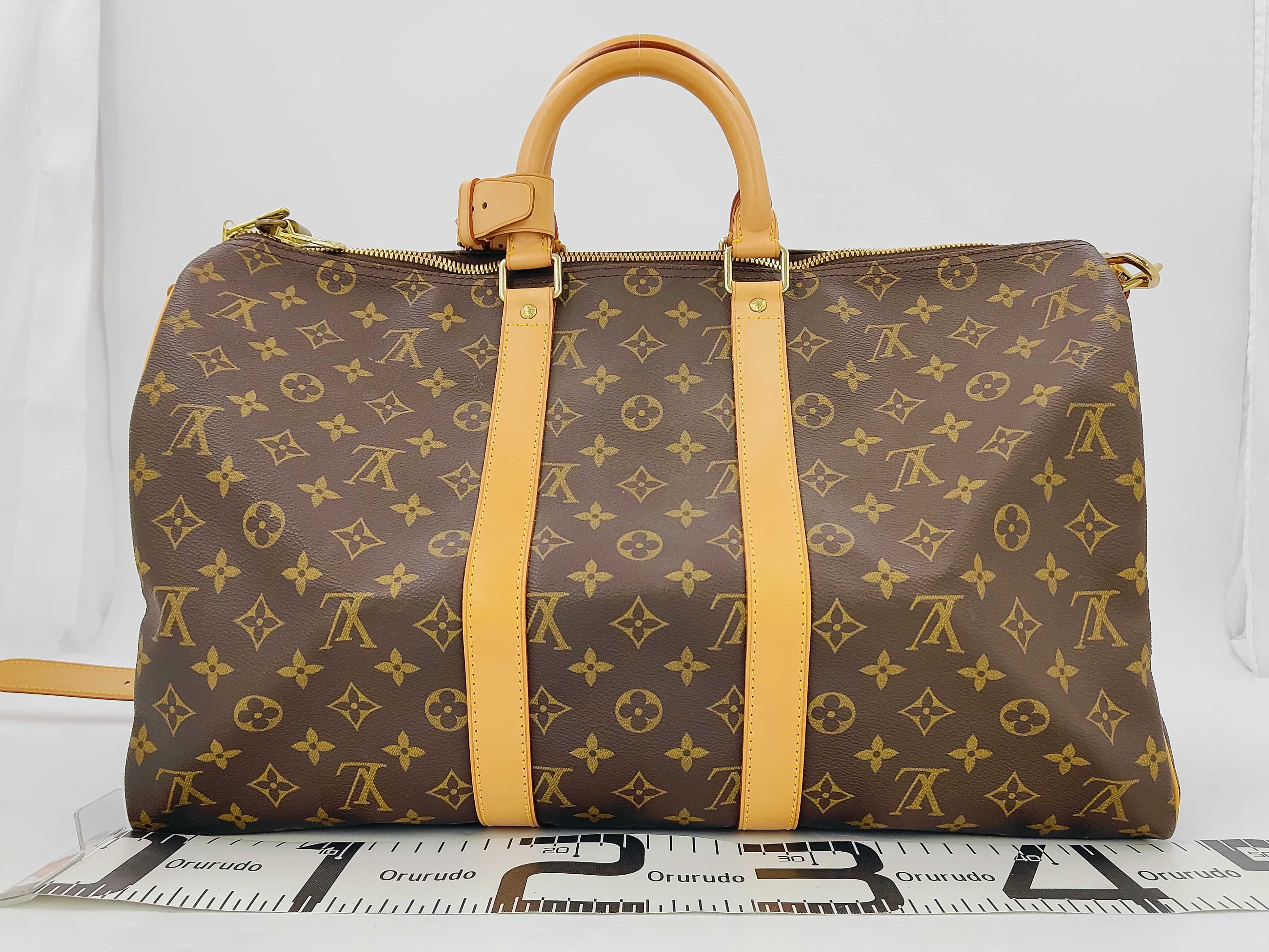 Monogram M41428 Keepall Bandoulière 45 Boston Bag — view 2