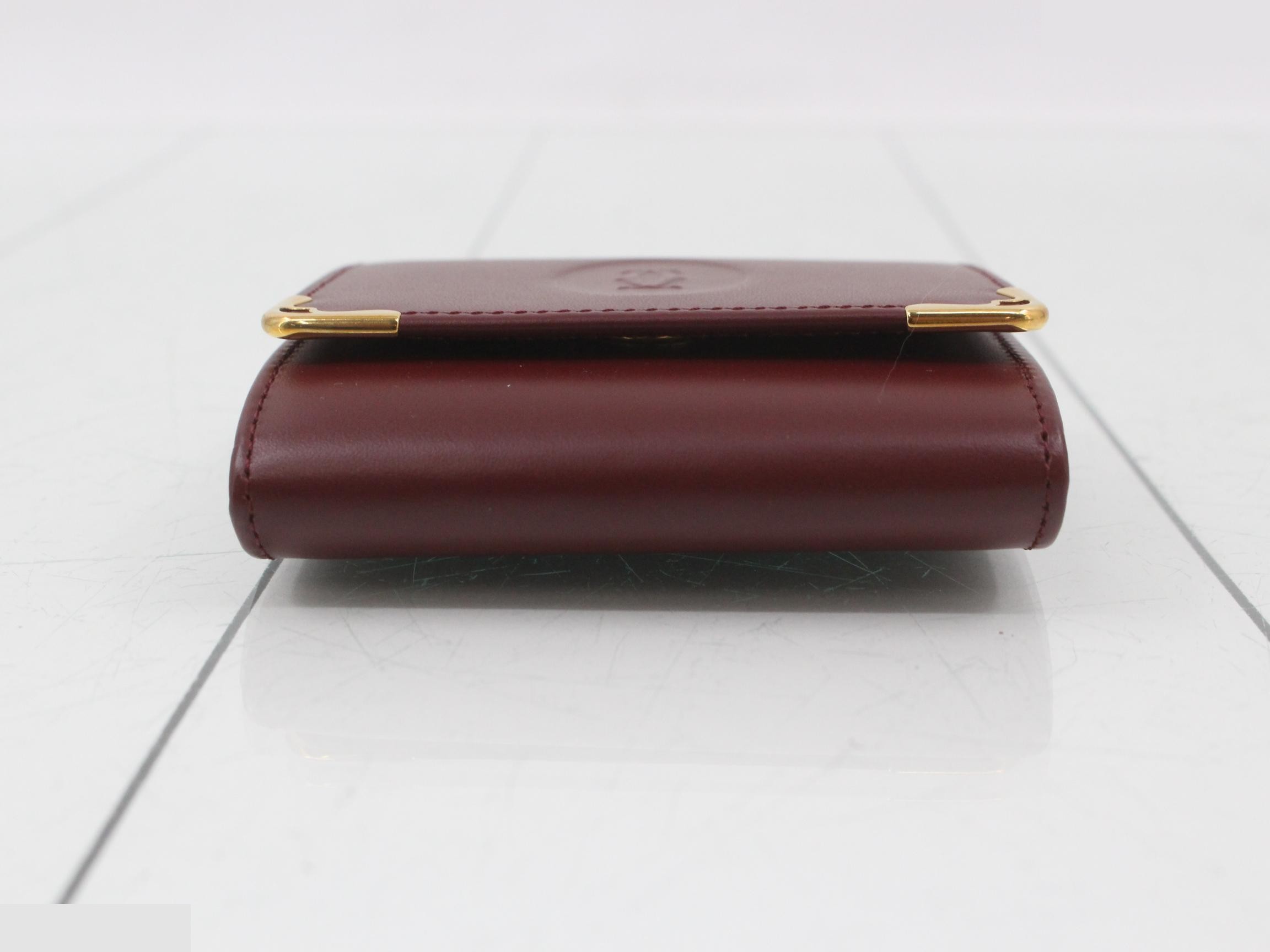 Mustline Leather Snap-Closure Coin Case — view 3