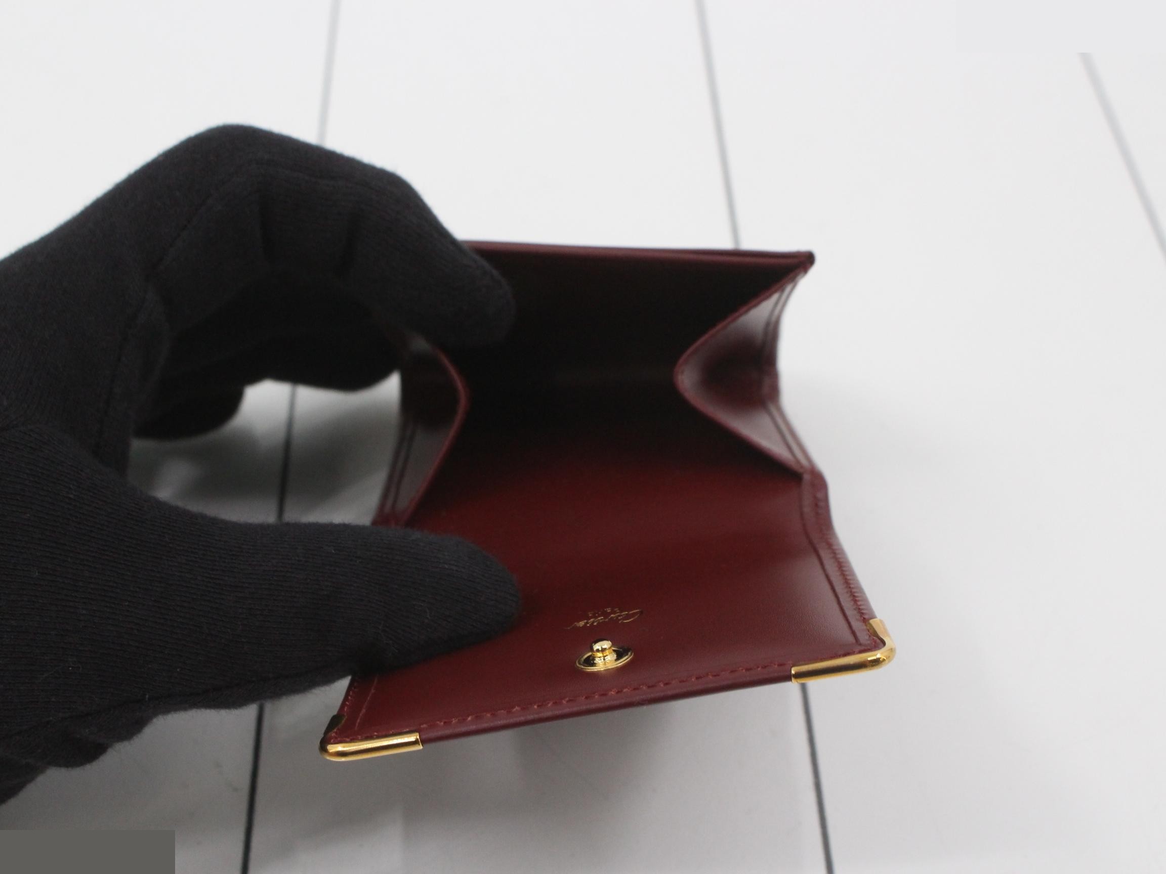 Mustline Leather Snap-Closure Coin Case — view 4