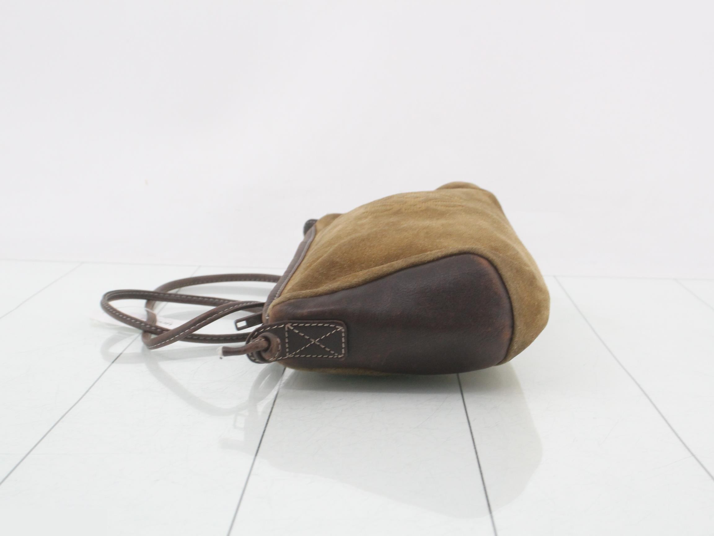 Suede shoulder bag — view 4