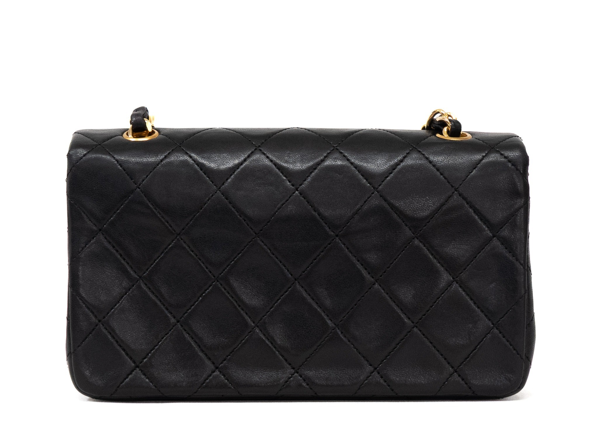 Mini Matelassé Seal Lambskin Black — view 3