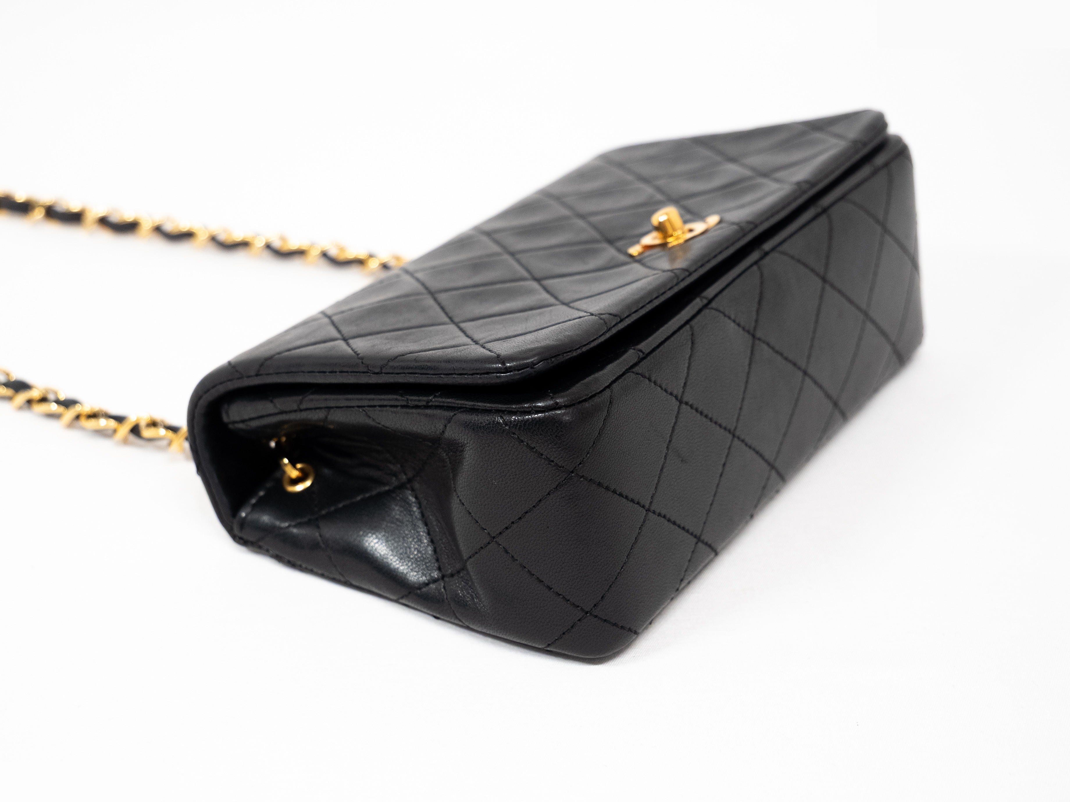 Mini Matelassé Seal Lambskin Black — view 5