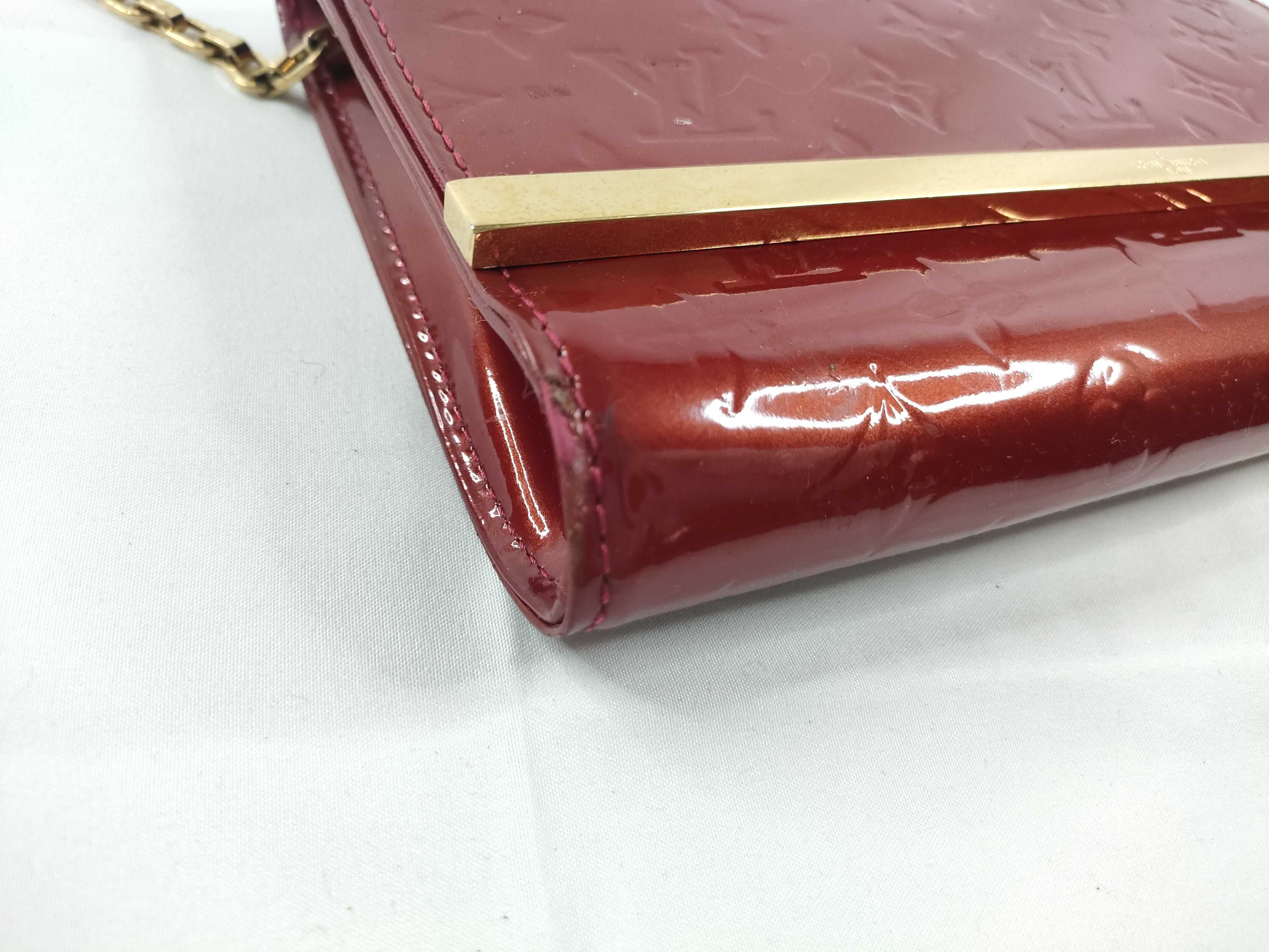 Red Vernis Clutch Ana M90092 Shoulder Bag — view 3