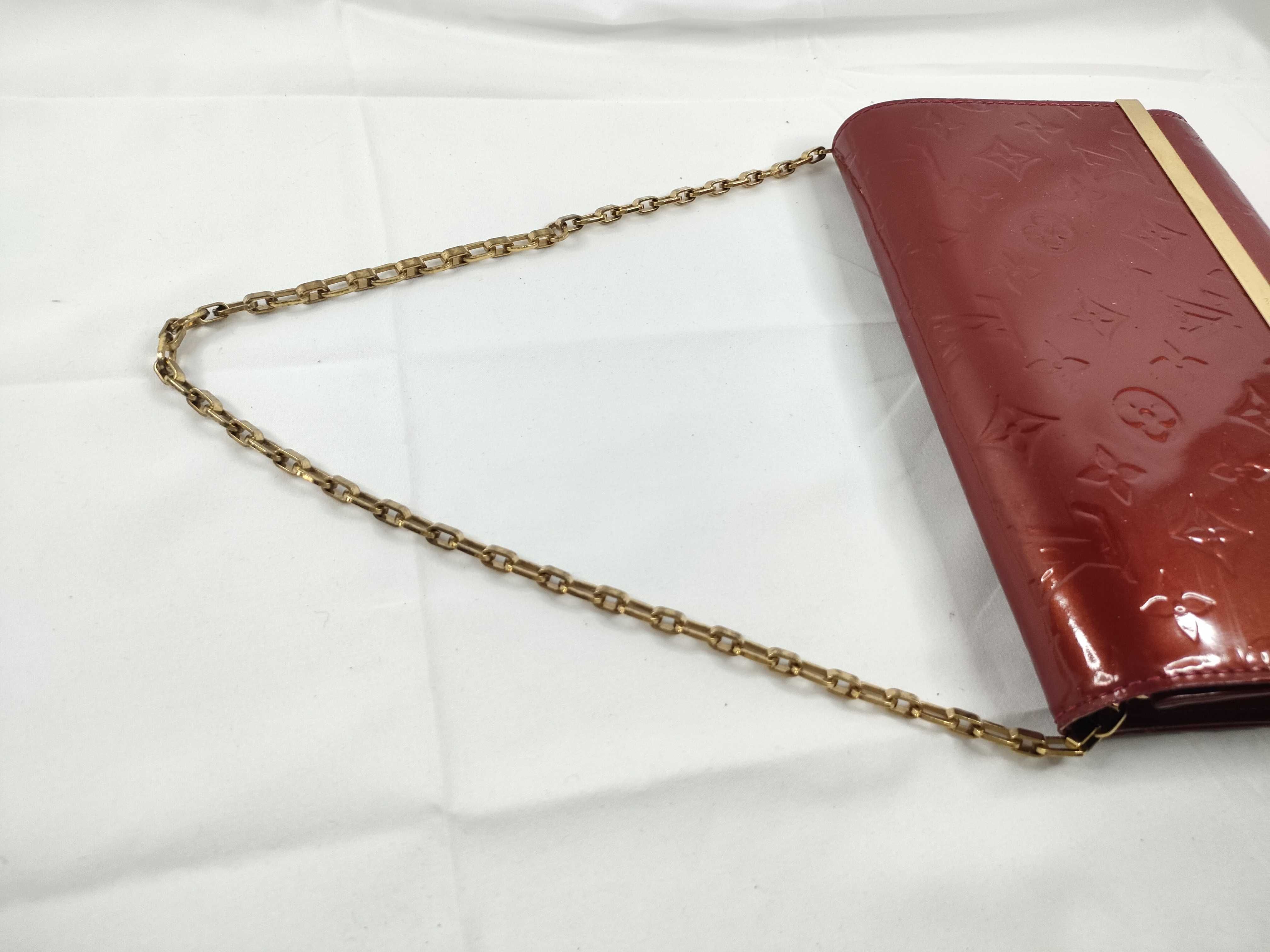 Red Vernis Clutch Ana M90092 Shoulder Bag — view 6