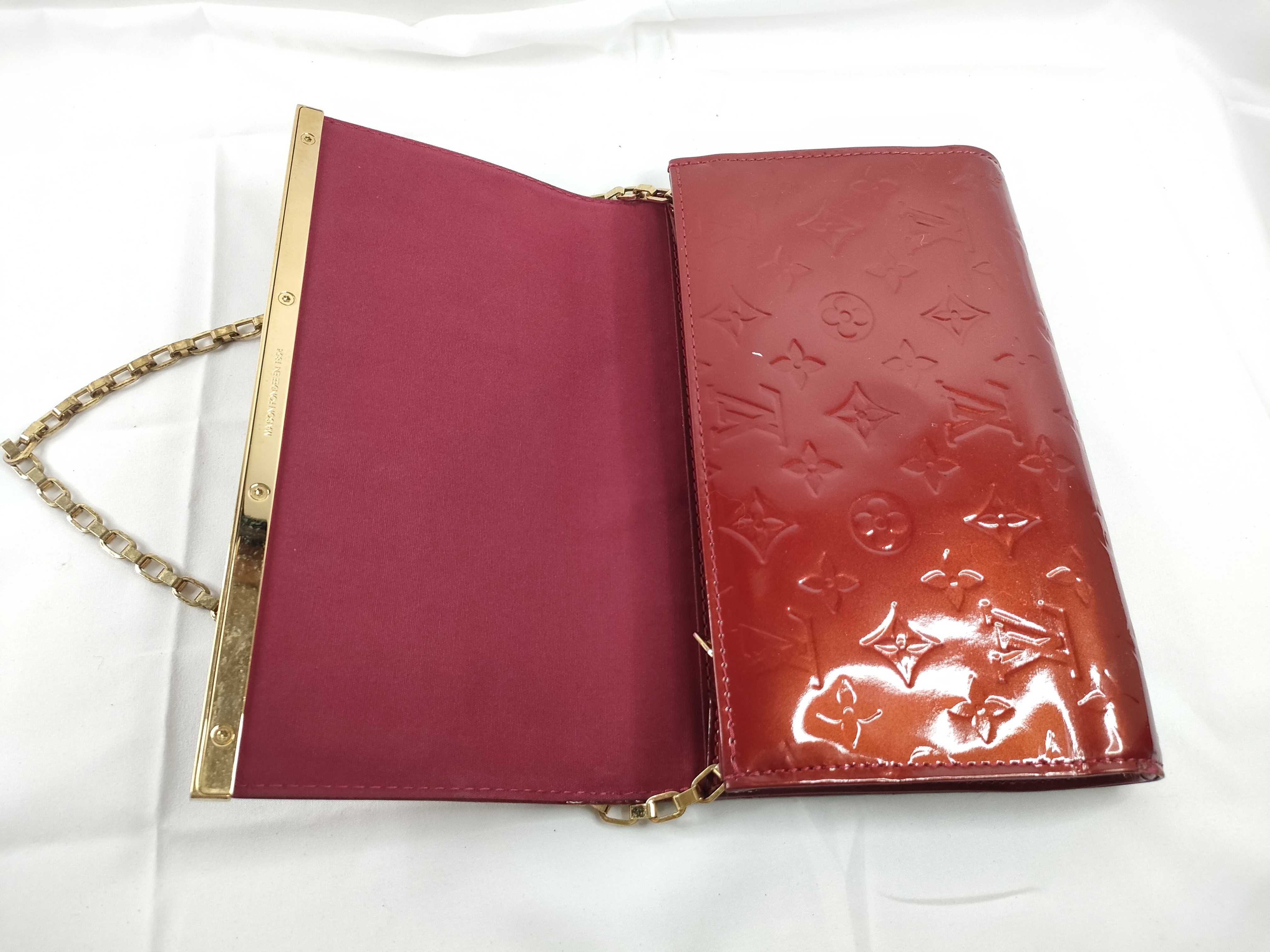 Red Vernis Clutch Ana M90092 Shoulder Bag — view 8