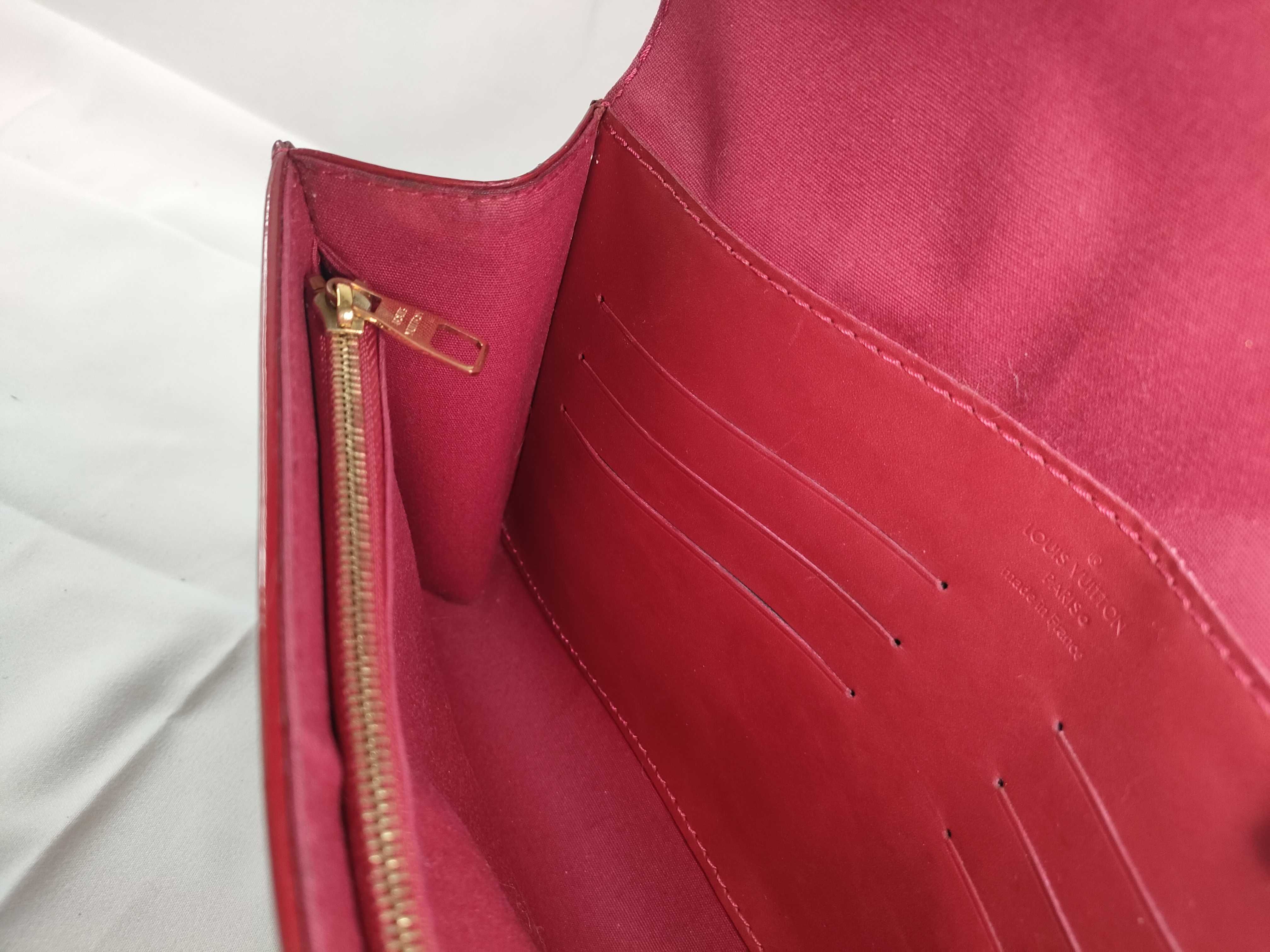 Red Vernis Clutch Ana M90092 Shoulder Bag — view 10