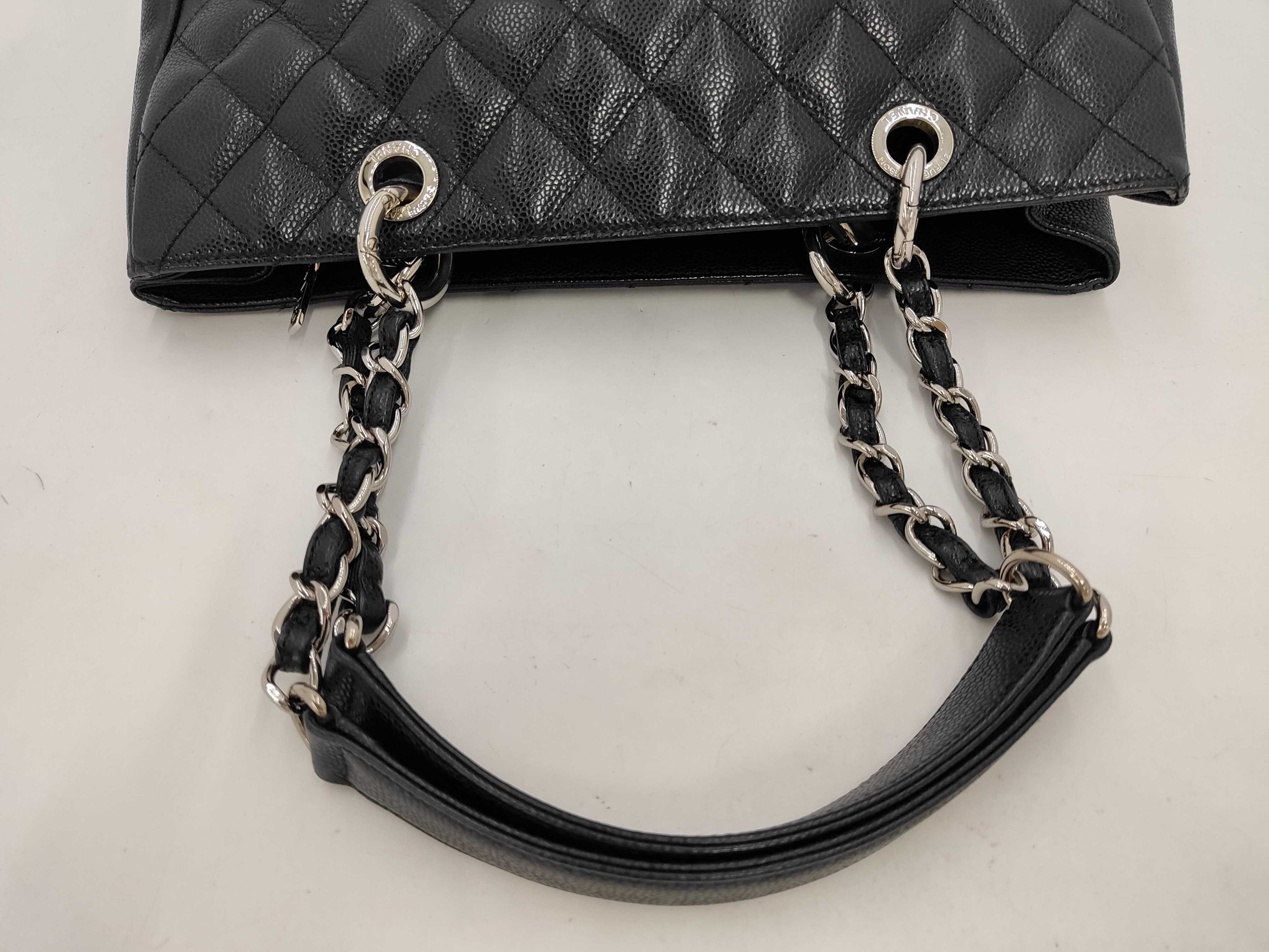 GST Tote Bag, Caviar Leather Shoulder Bag — view 5