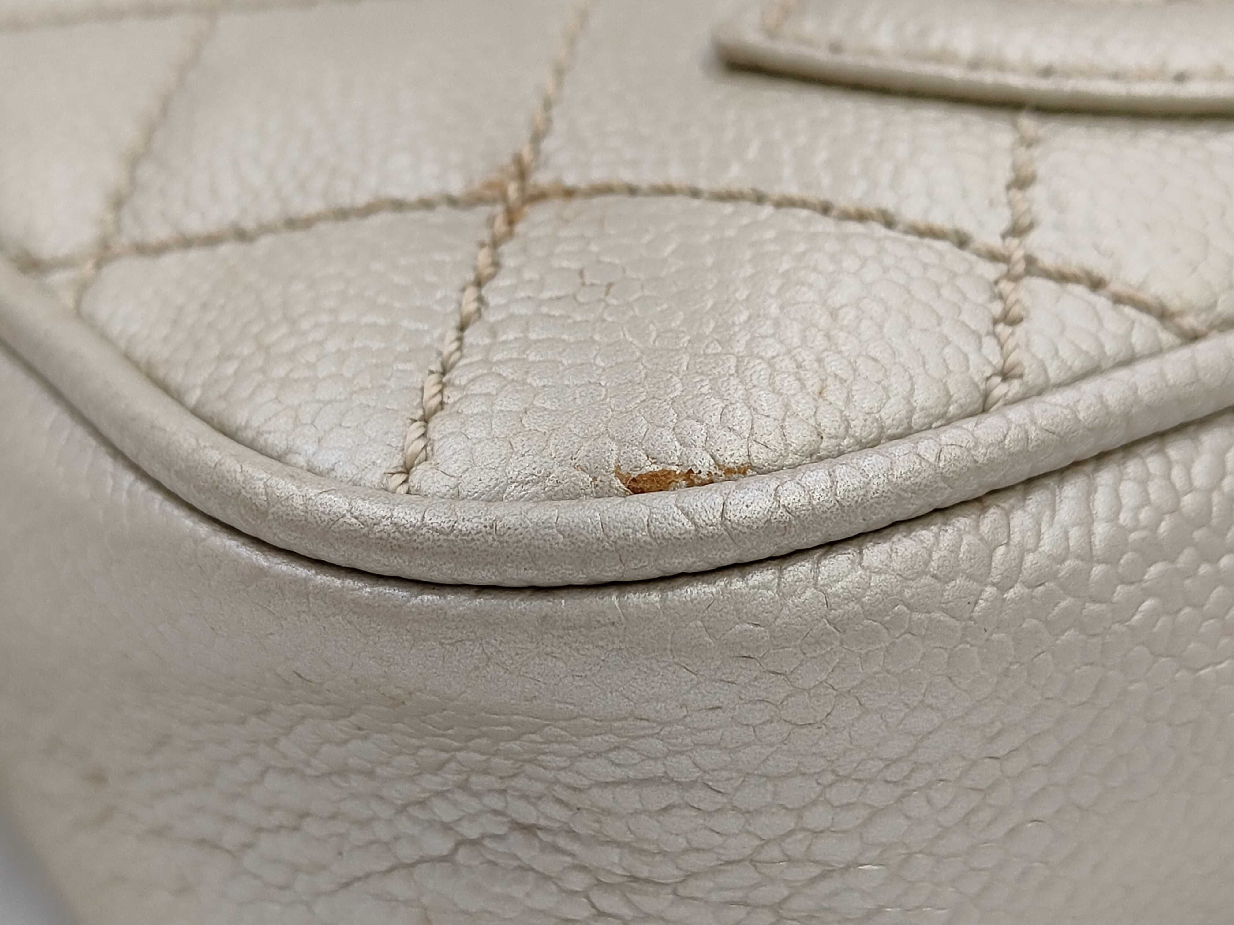 Coco Stitch Shoulder Bag, Caviar Leather, Champagne Gold, 10497238 (Shoulder Bag) — view 4