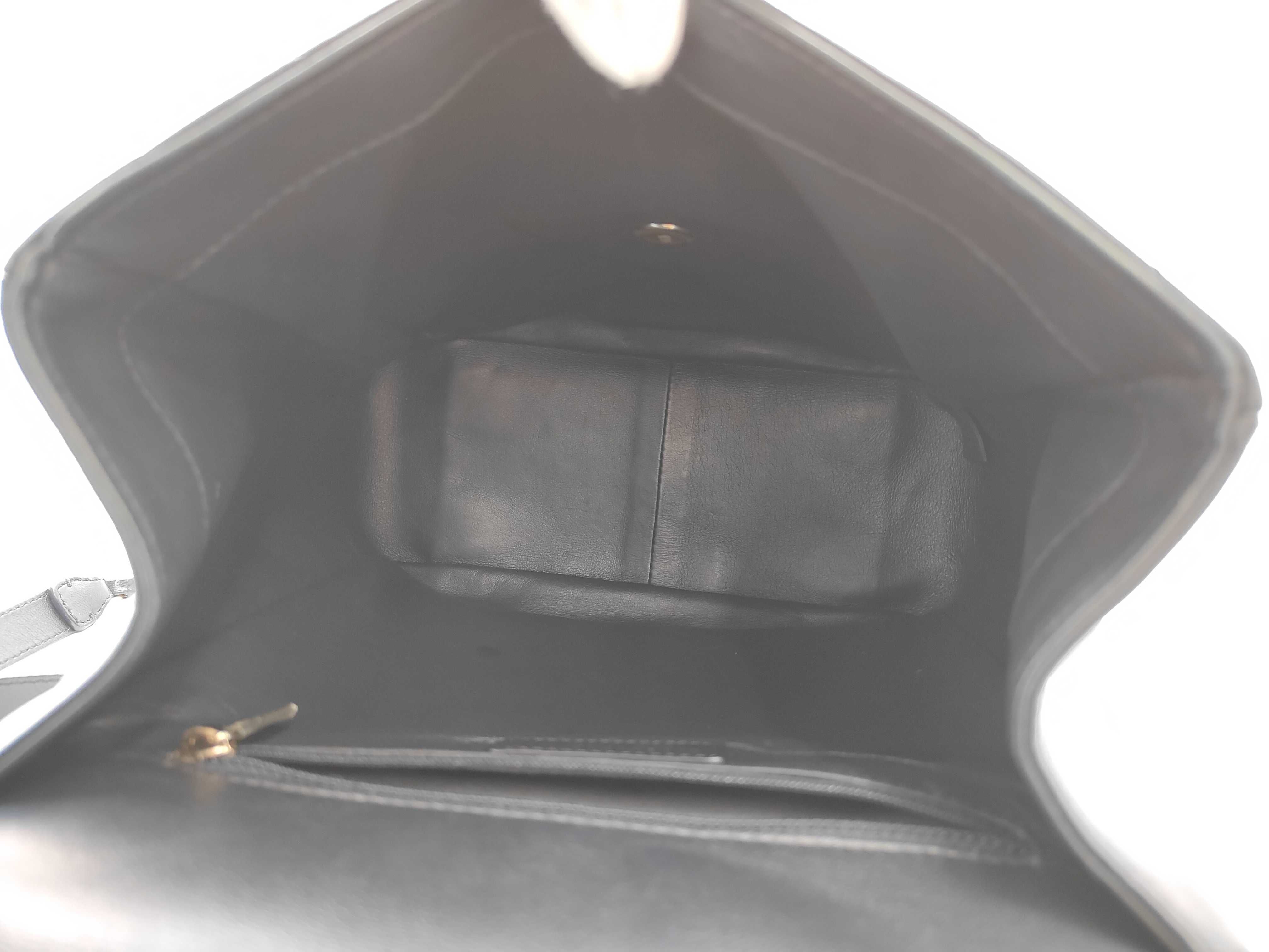 Matelassé Backpack, Navy — view 12