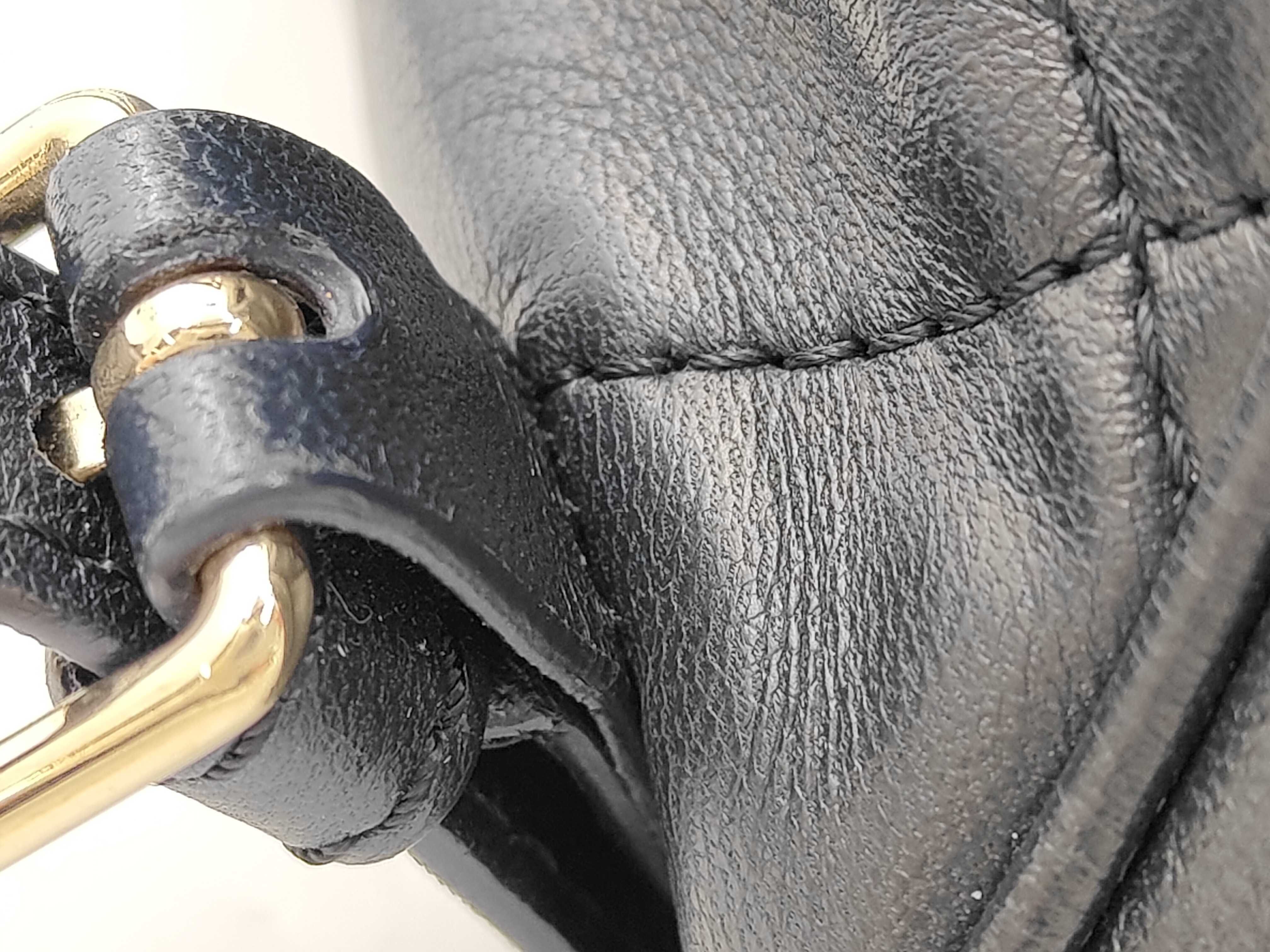Matelassé Backpack, Navy — view 6
