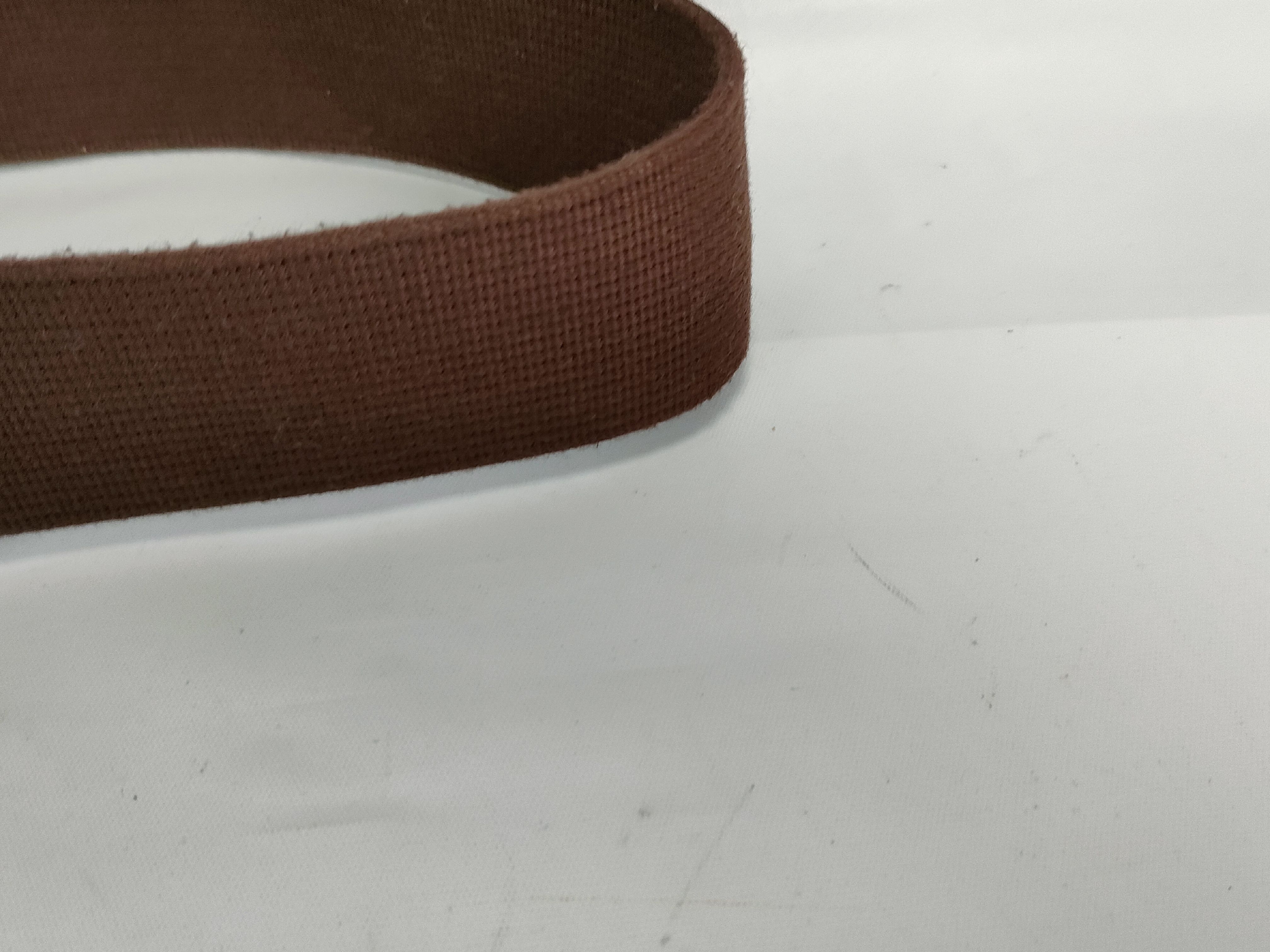 Anagram Suede Shoulder Bag, Brown — view 4