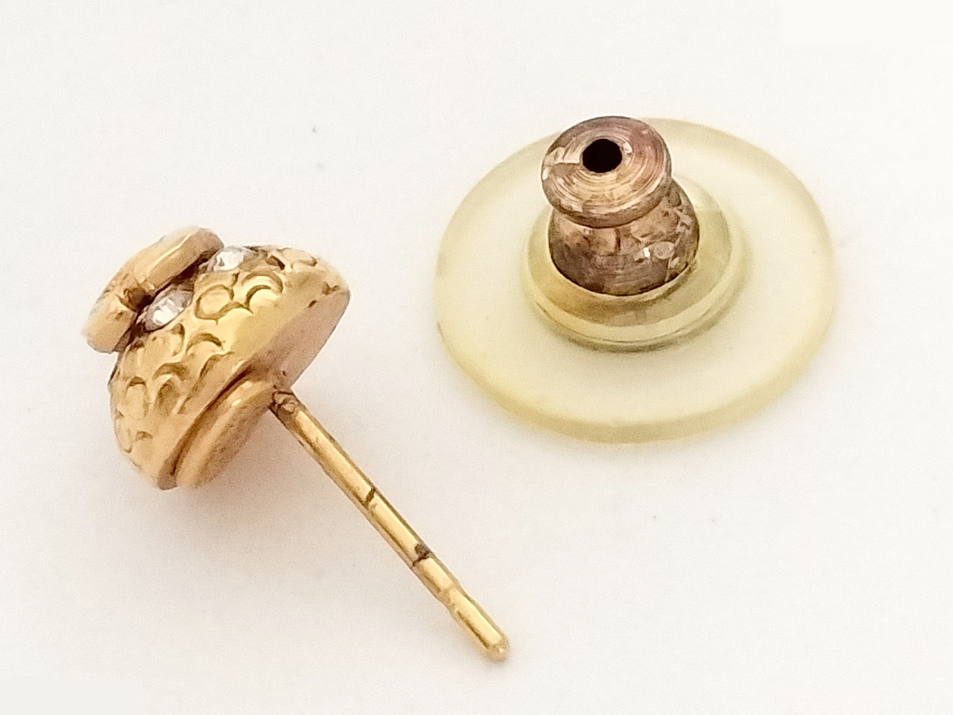 Coco Mini Gold Earring (Single Earring) 01P — view 2