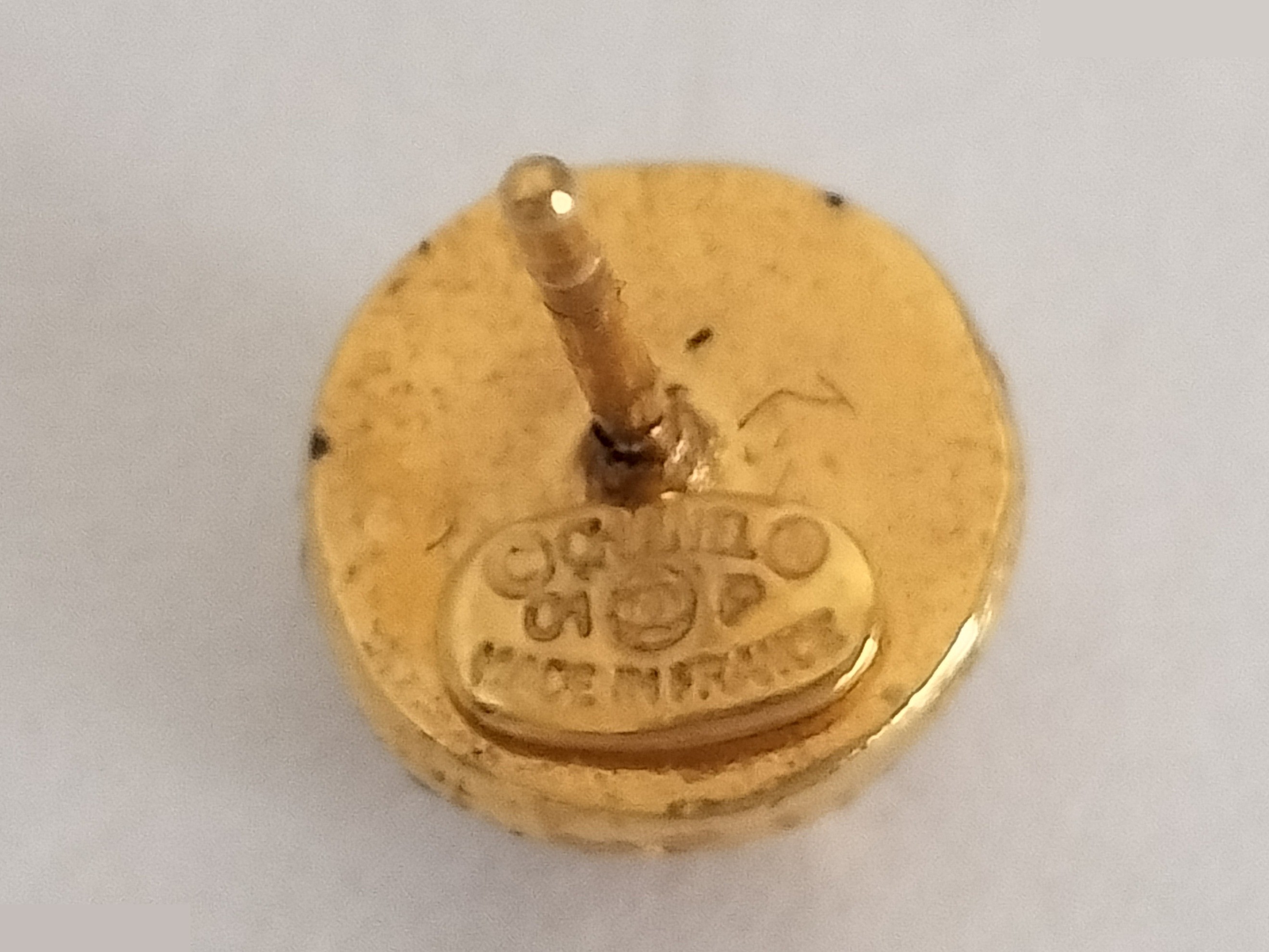 Coco Mini Gold Earring (Single Earring) 01P — view 3