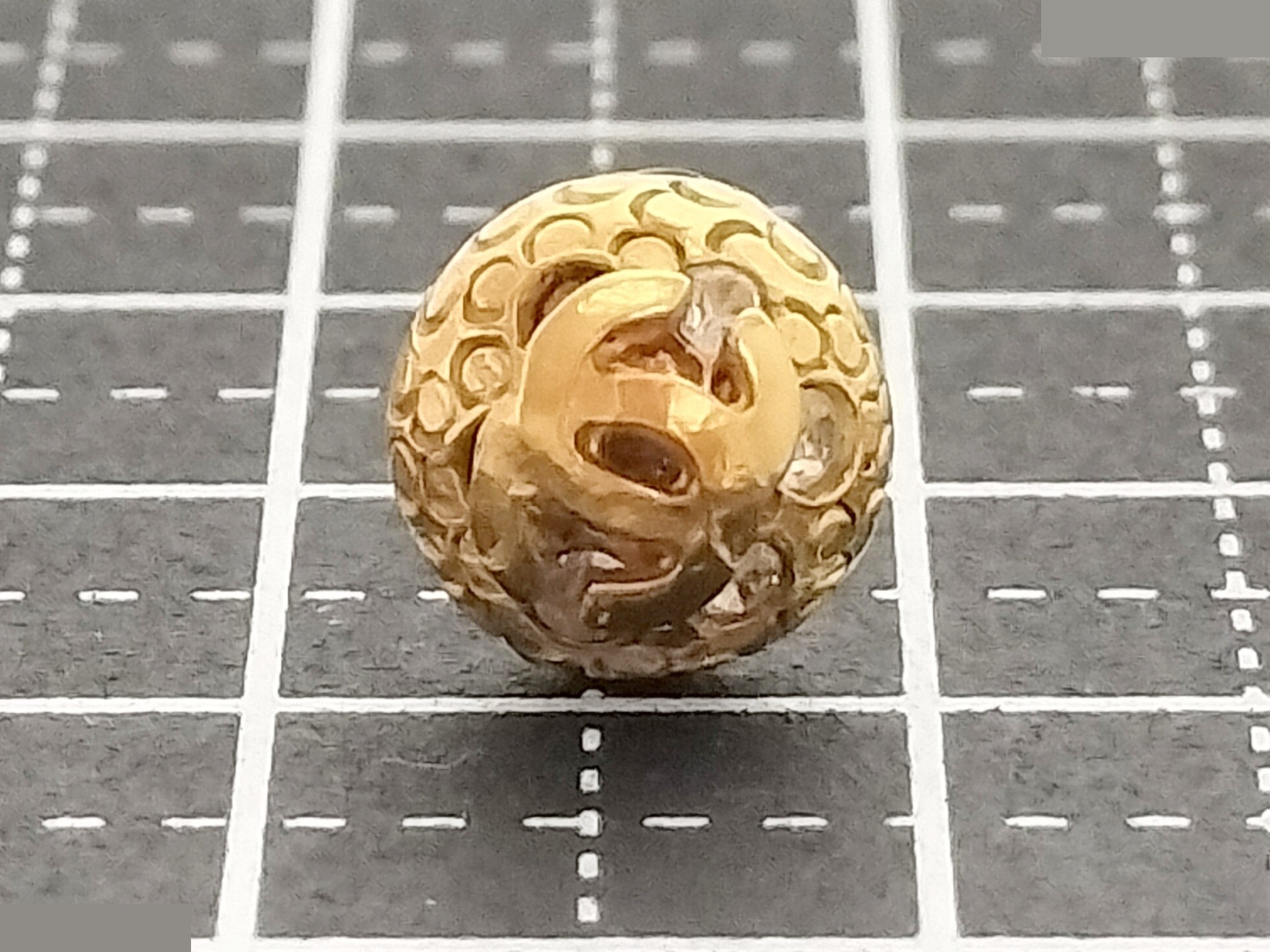 Coco Mini Gold Earring (Single Earring) 01P — view 6