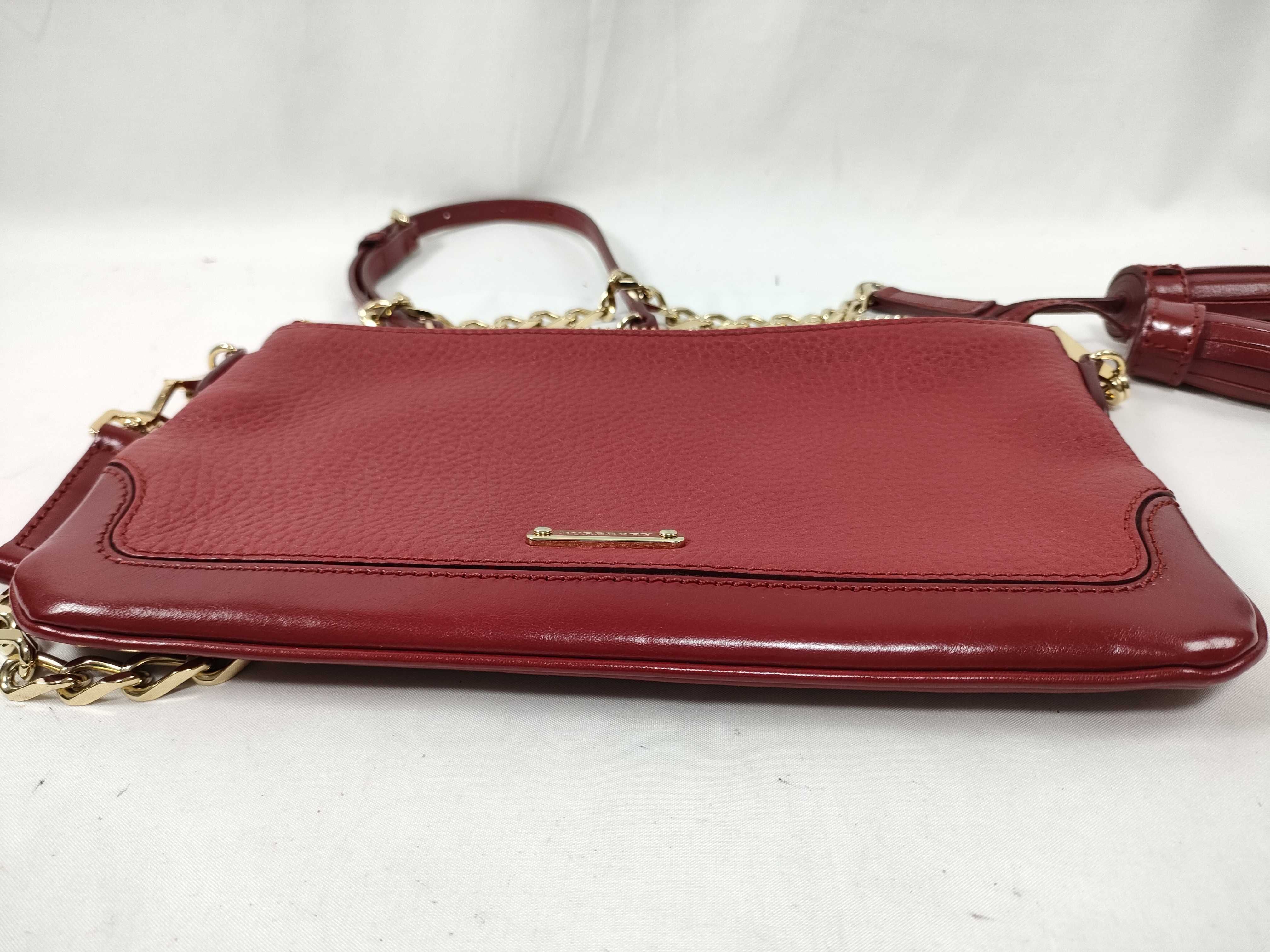 Leather Chain Shoulder Bag — view 3