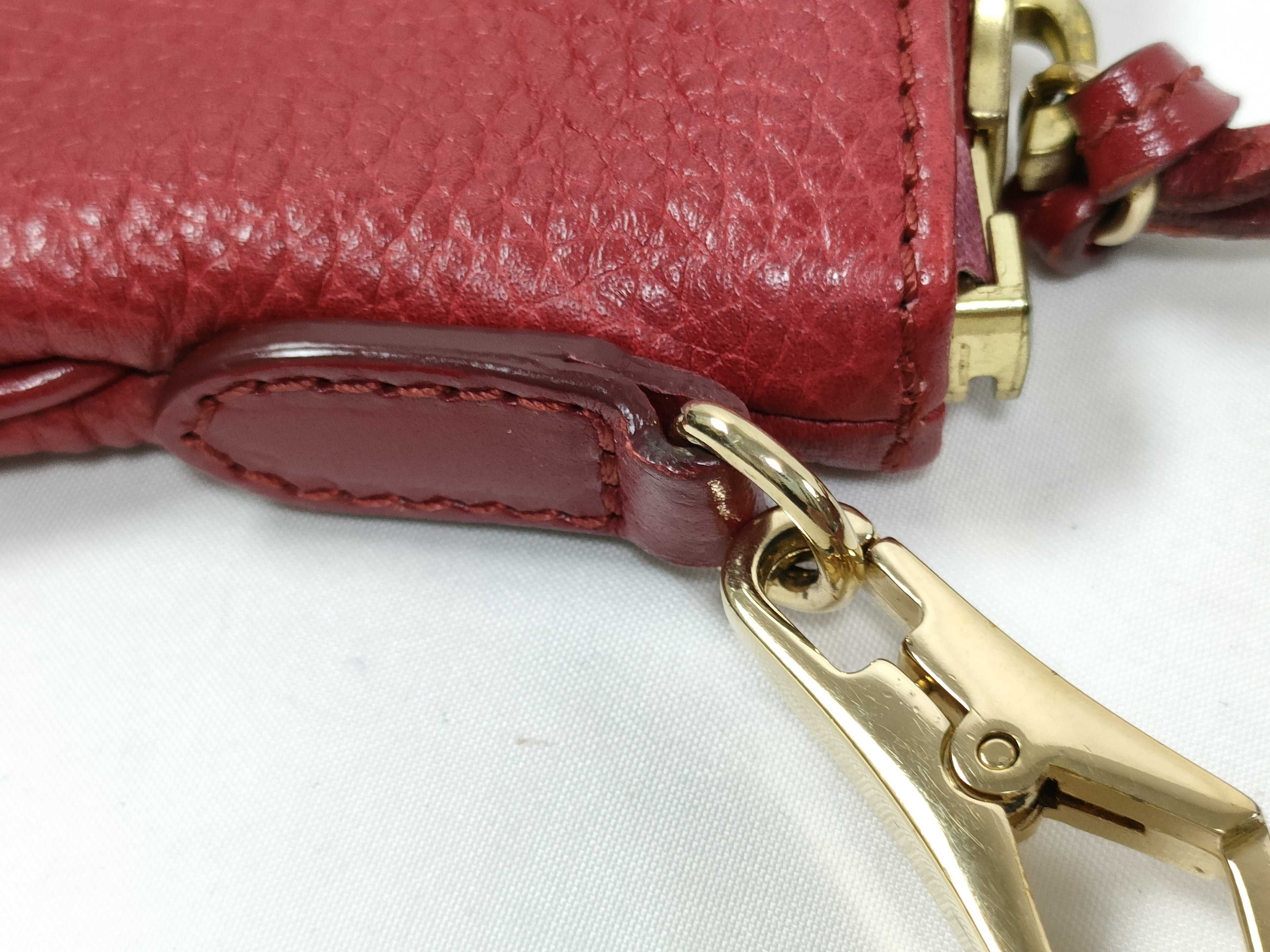 Leather Chain Shoulder Bag — view 6