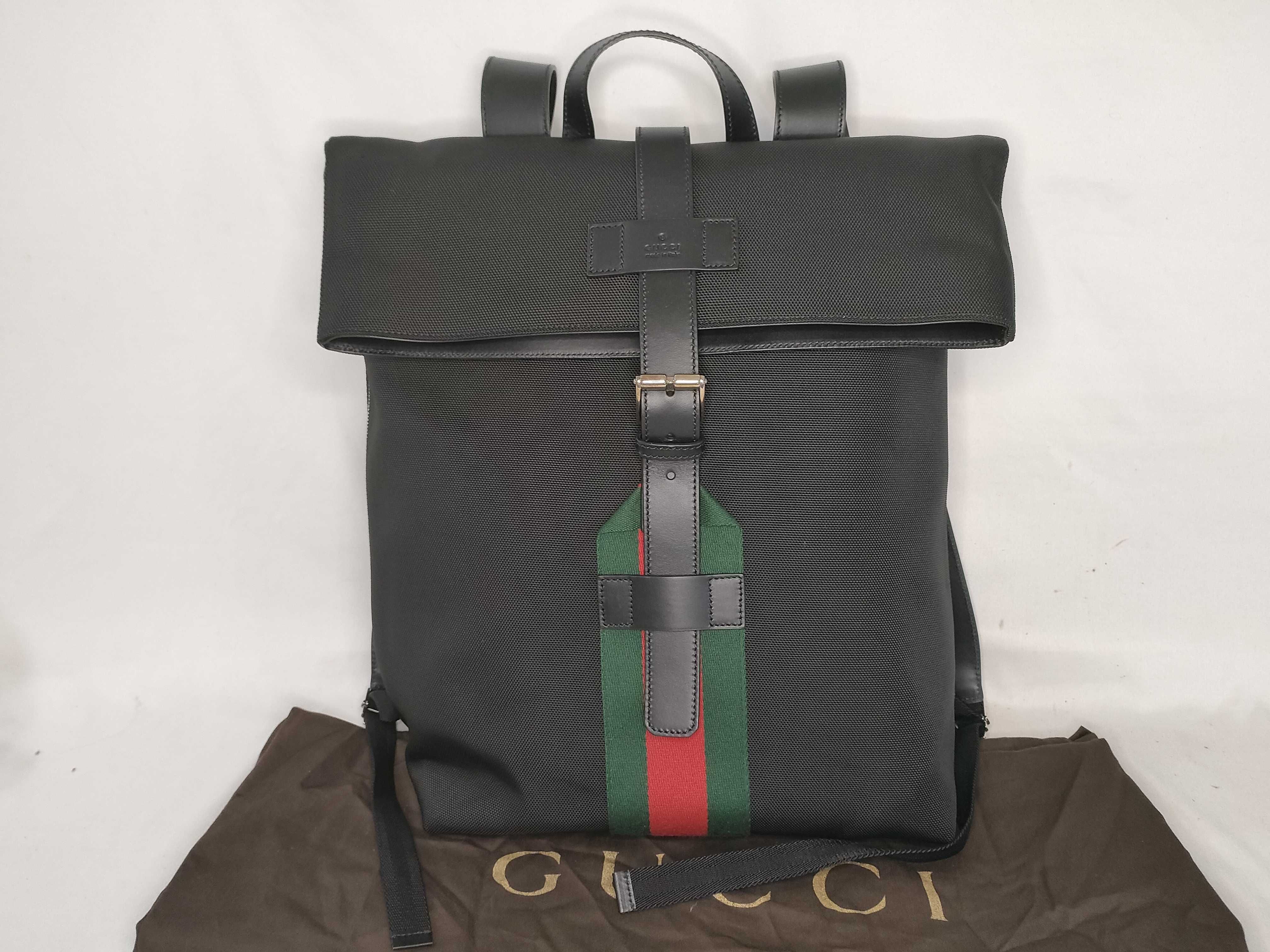 Sherry Line Nylon Backpack/Rucksack, Black, 619749