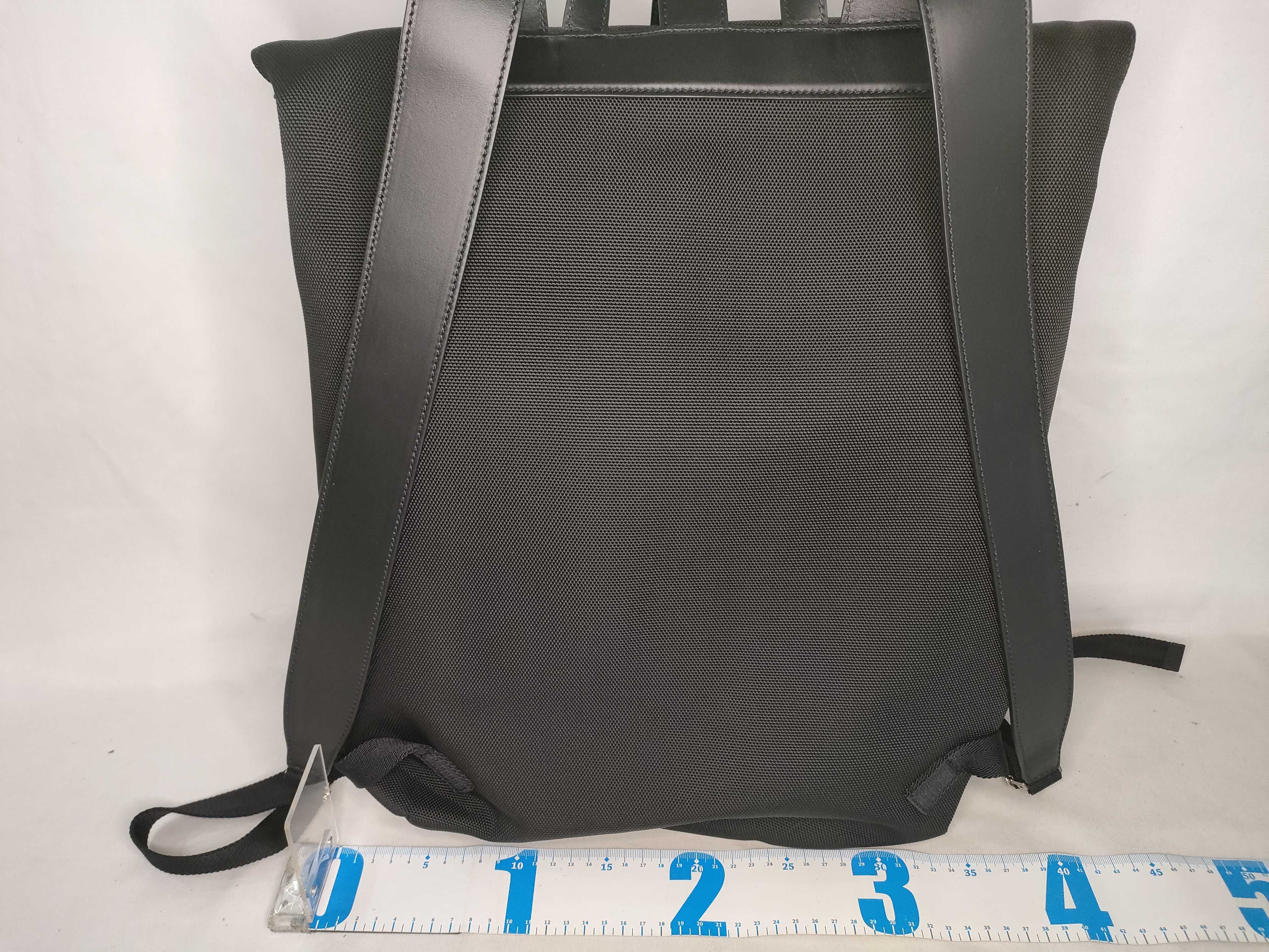 Sherry Line Nylon Backpack/Rucksack, Black, 619749 — view 2
