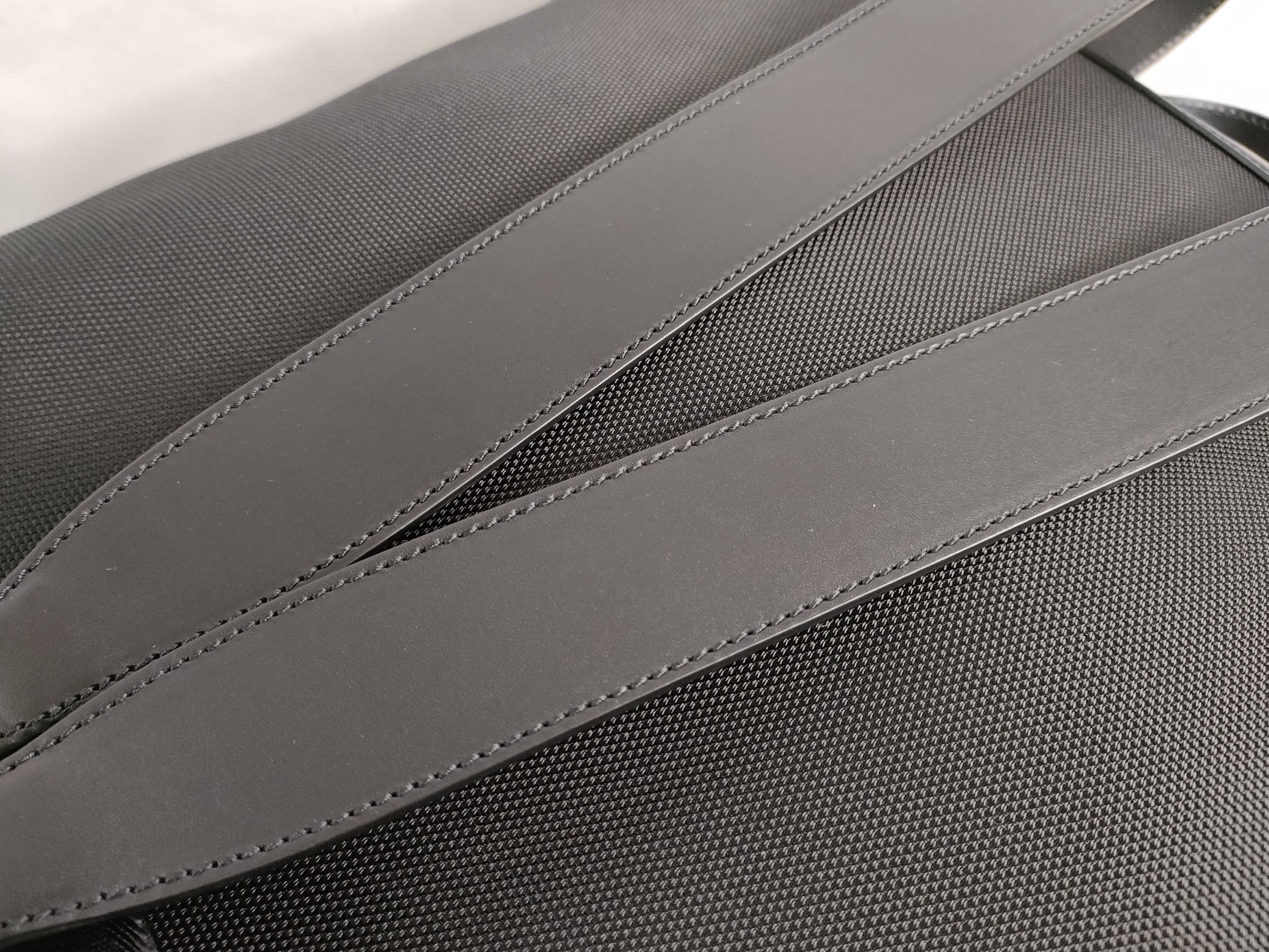 Sherry Line Nylon Backpack/Rucksack, Black, 619749 — view 4
