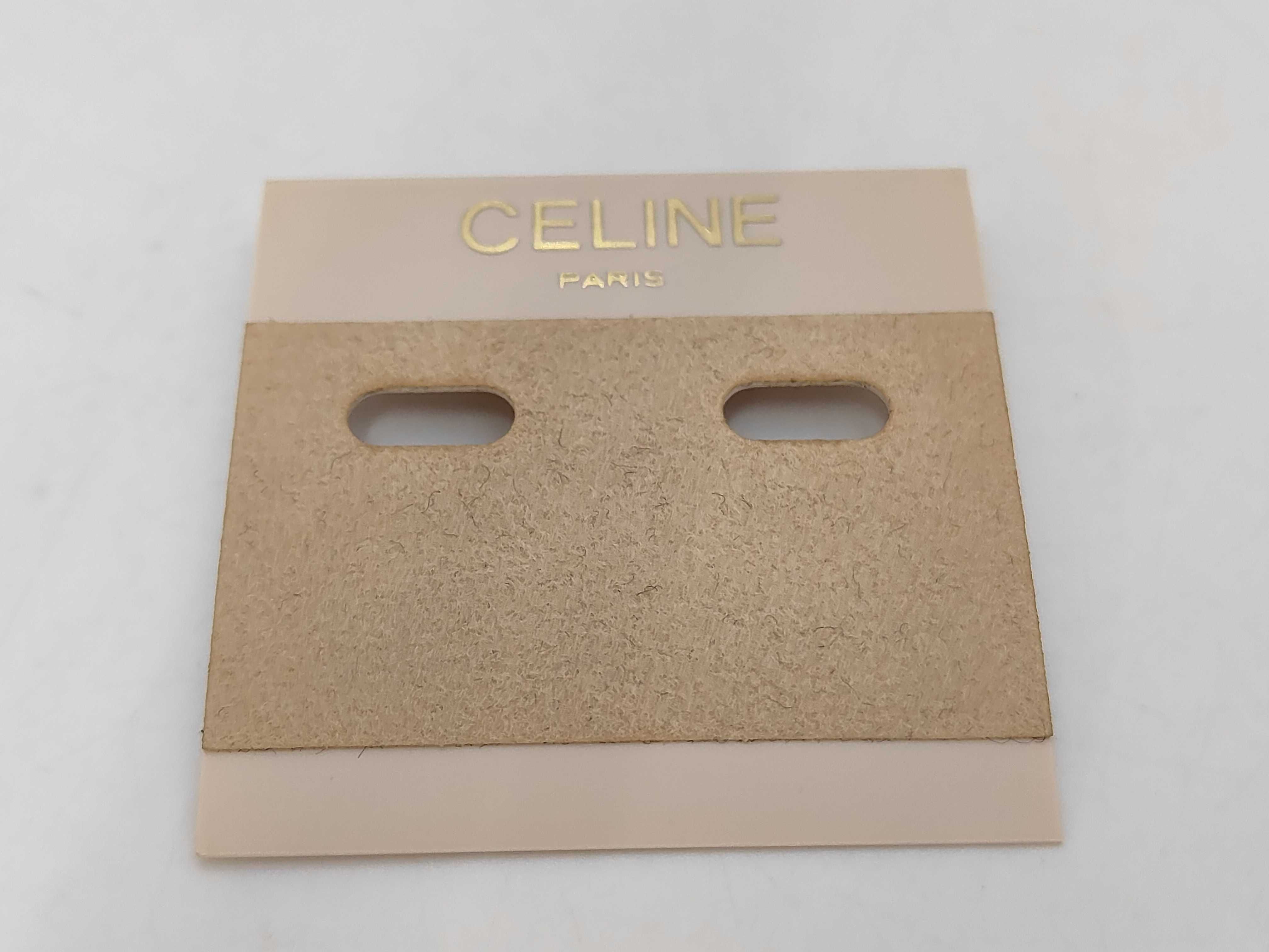 Circle Triomphe Stone Gold Yg Earrings — view 6