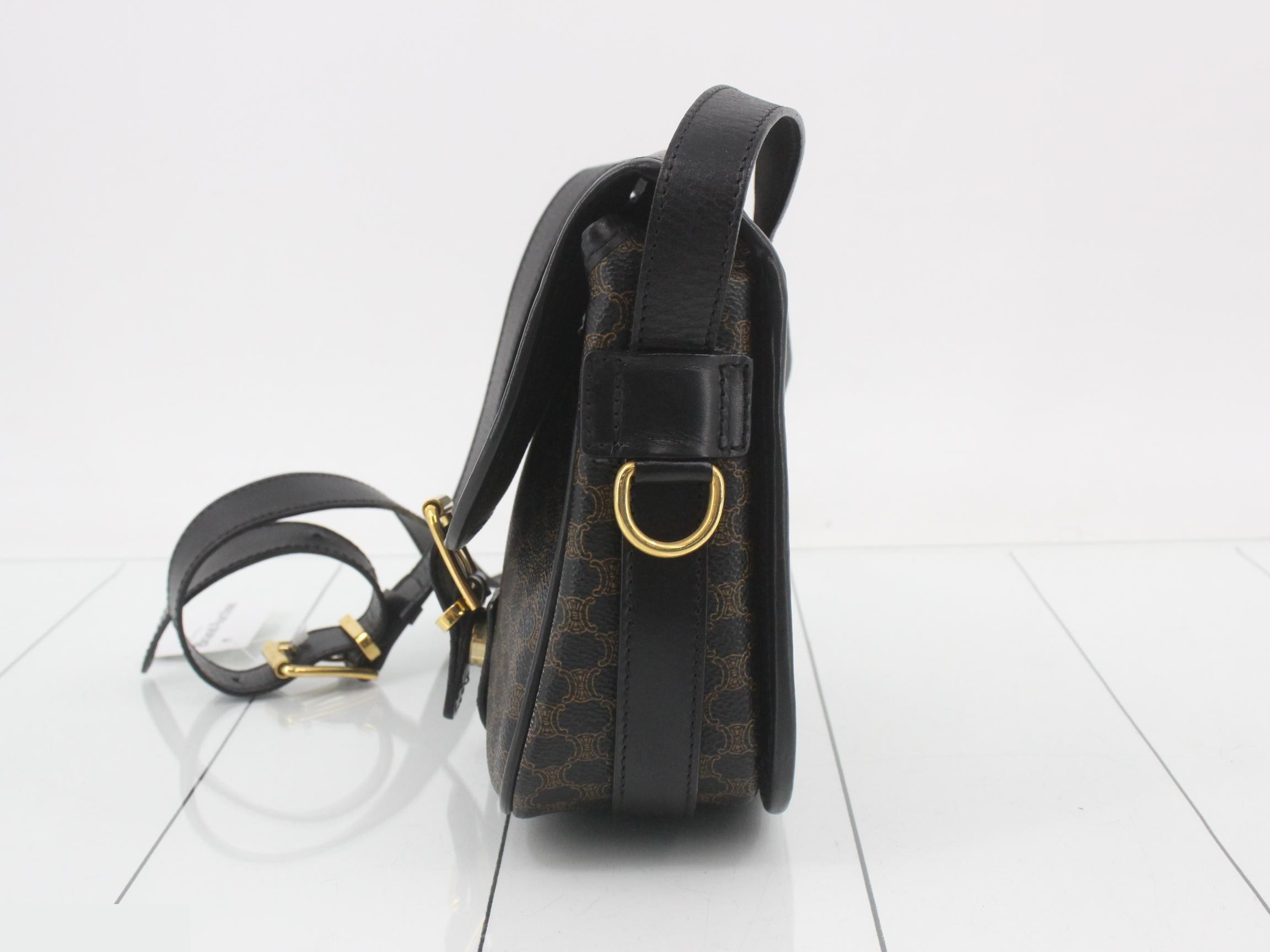 Macadam Leather Shoulder Bag — view 3