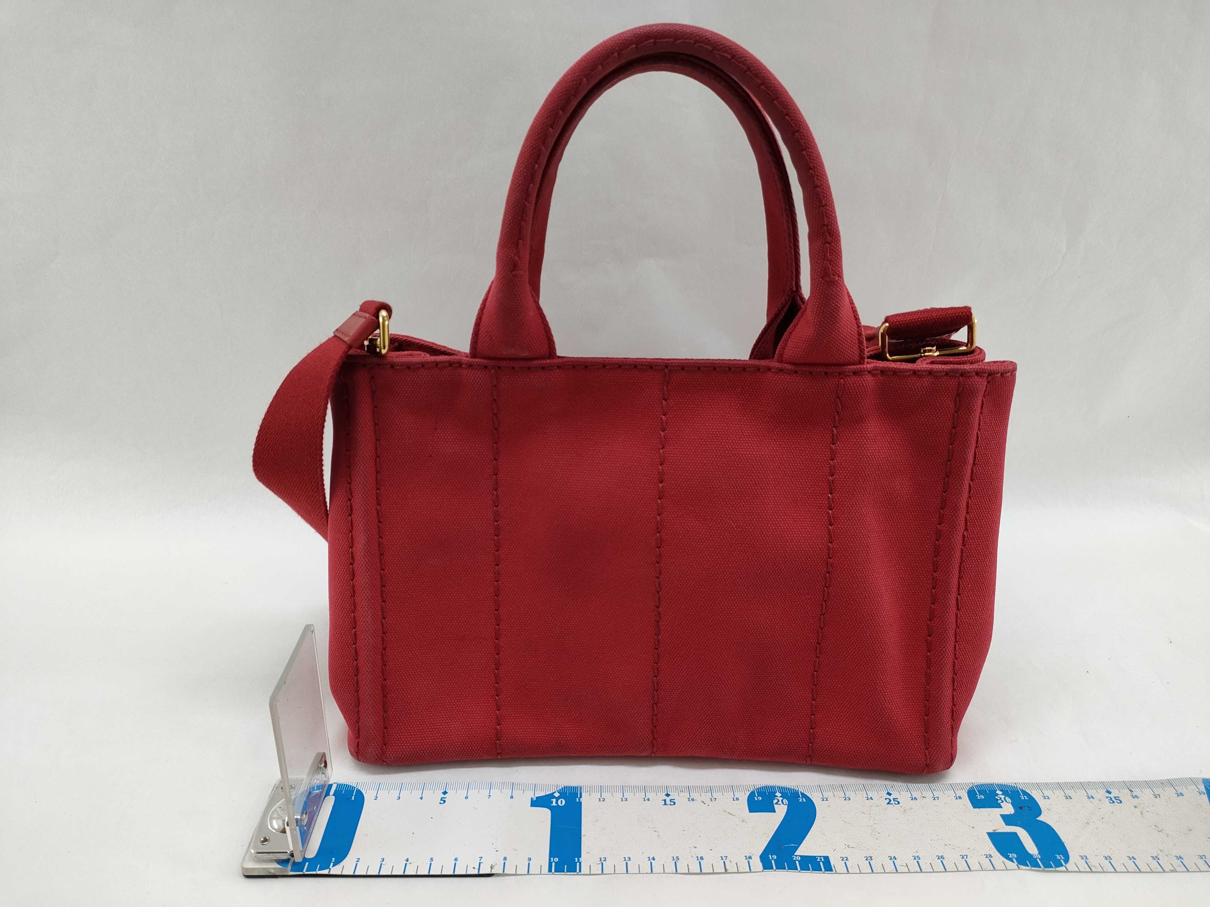 Canapa Handbag, 2-Way, Red Handbag — view 2
