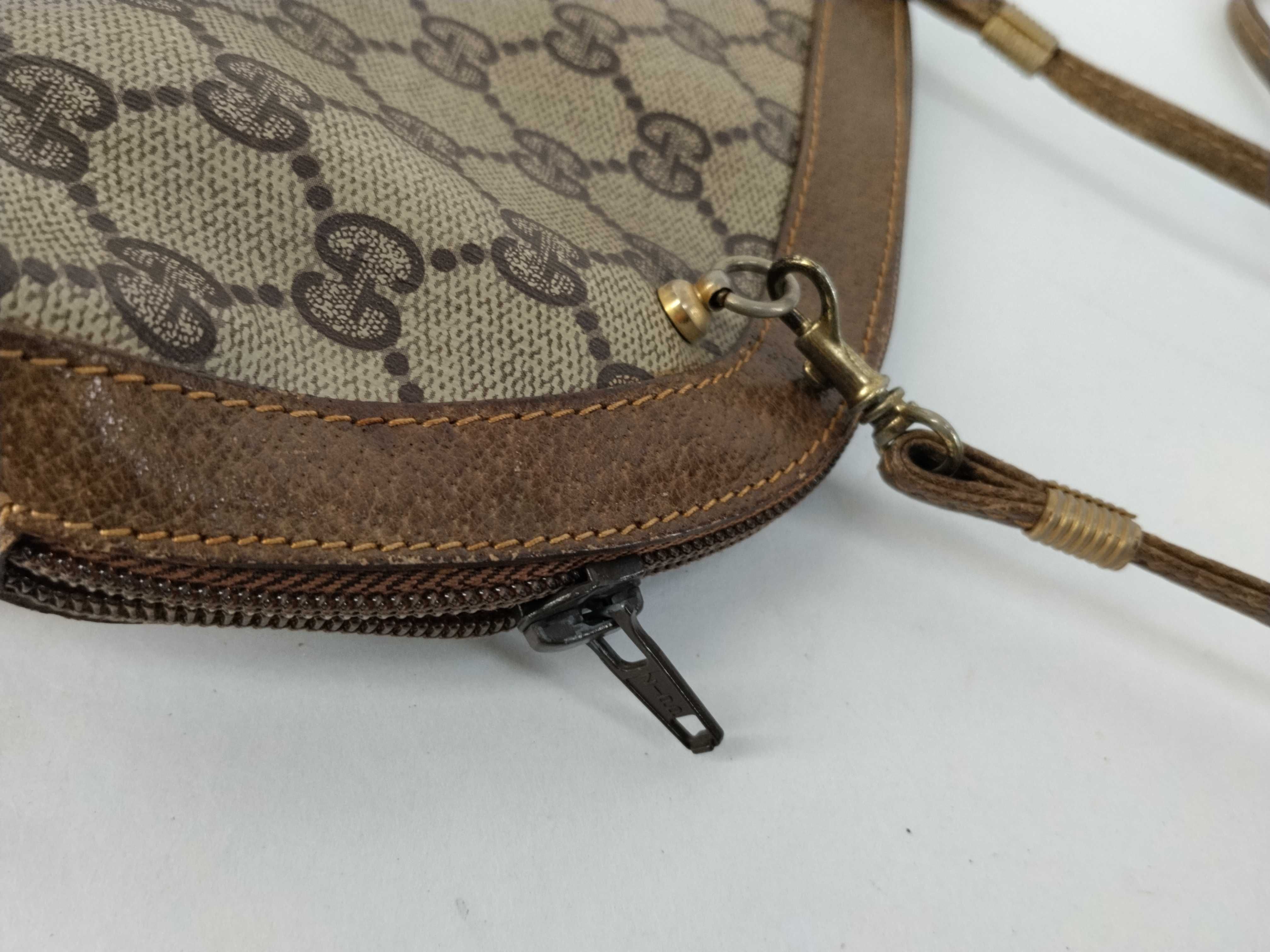 GG Canvas Shoulder Bag, Beige x Brown — view 5