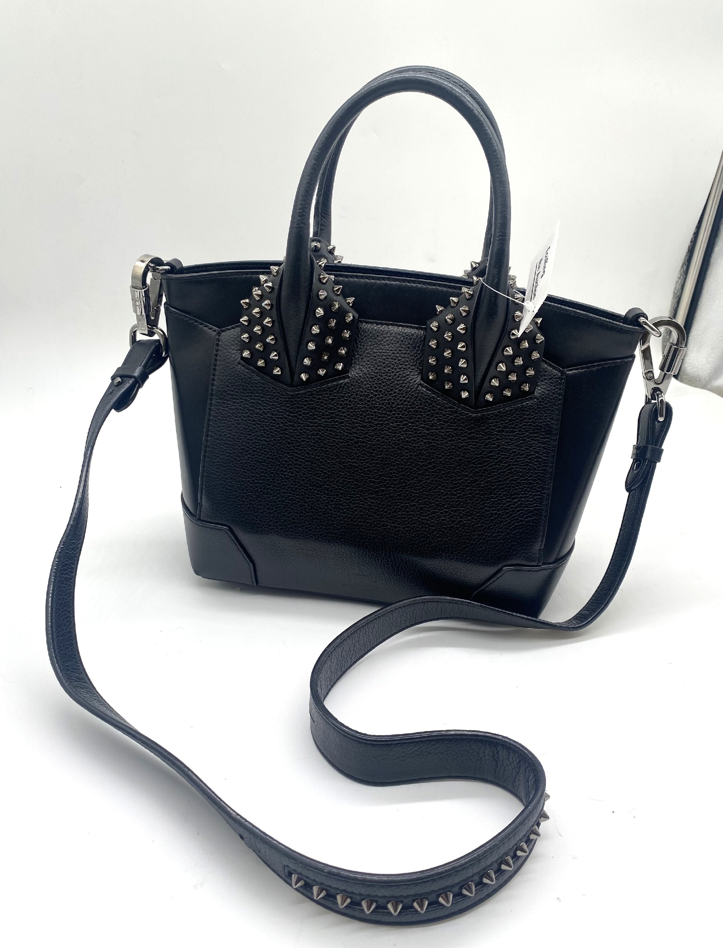 Eloise Leather Spike Stud Handbag Shoulder Bag