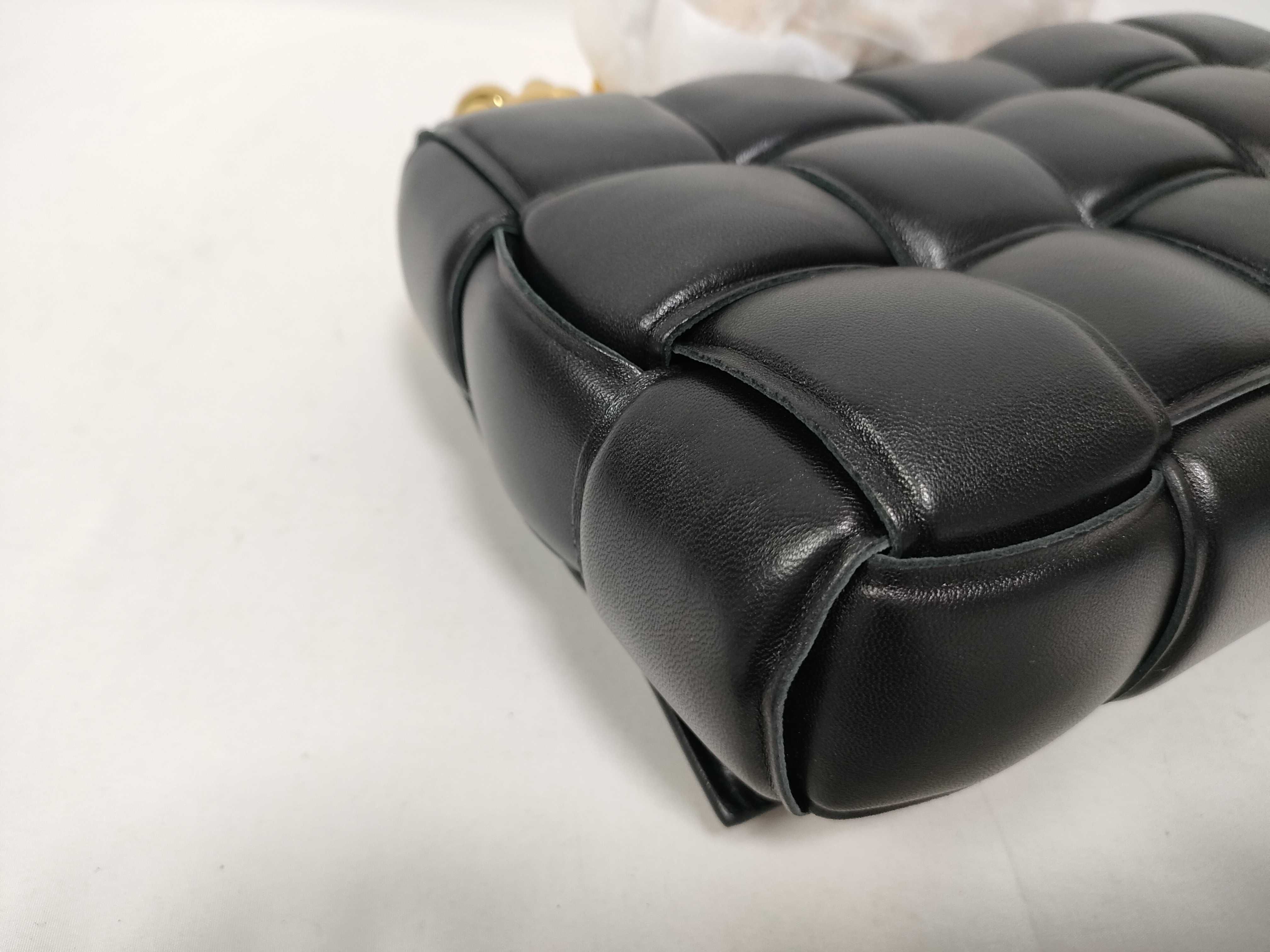 Maxi Intrecciato Chain Shoulder Bag — view 5