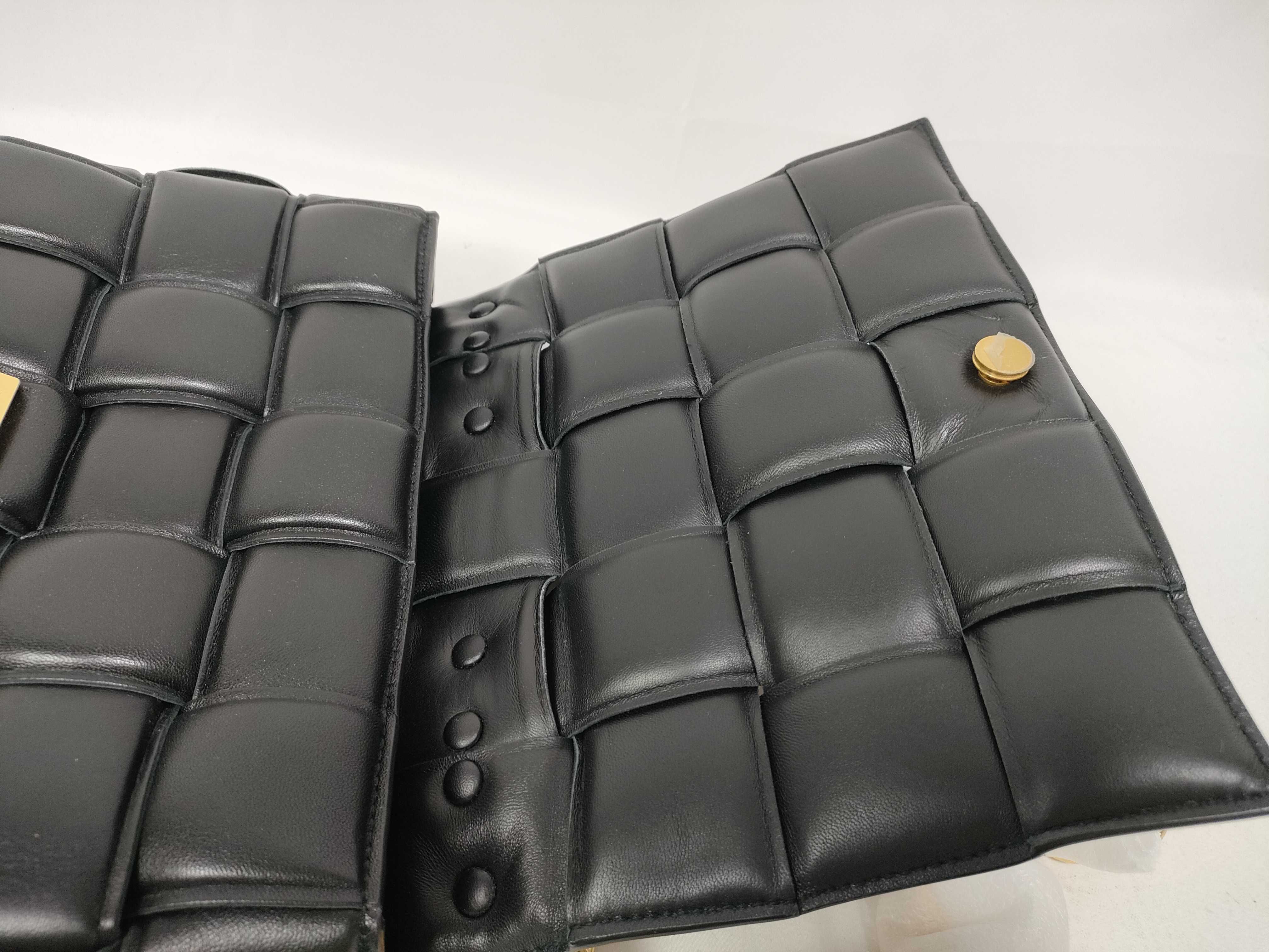 Maxi Intrecciato Chain Shoulder Bag — view 8