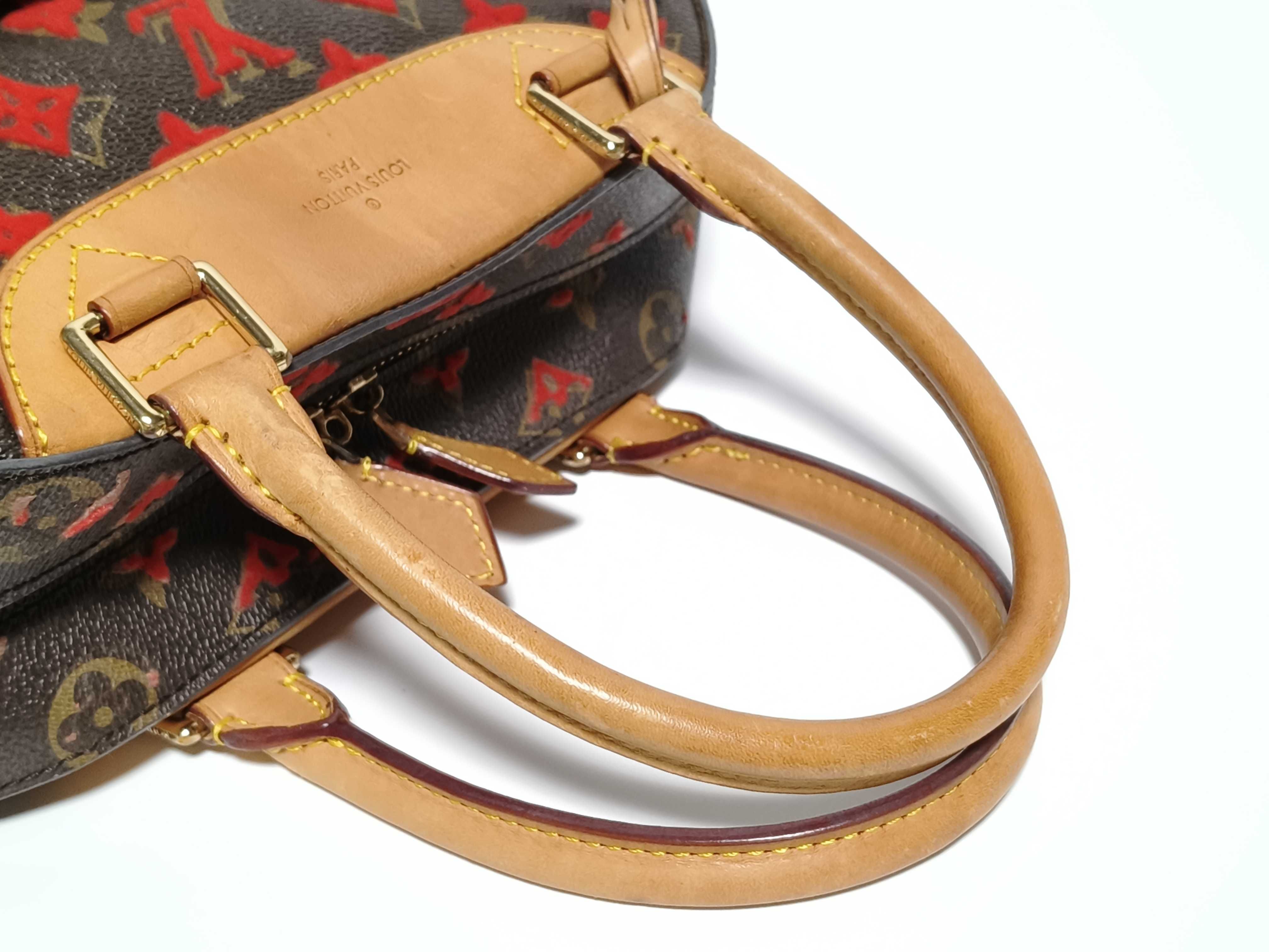 LV Monogram Tuftage 3D Deauville Cube Handbag — view 3
